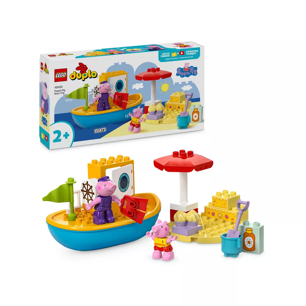LEGO® - 10432 Peppas Bootsausflug, Multicolor