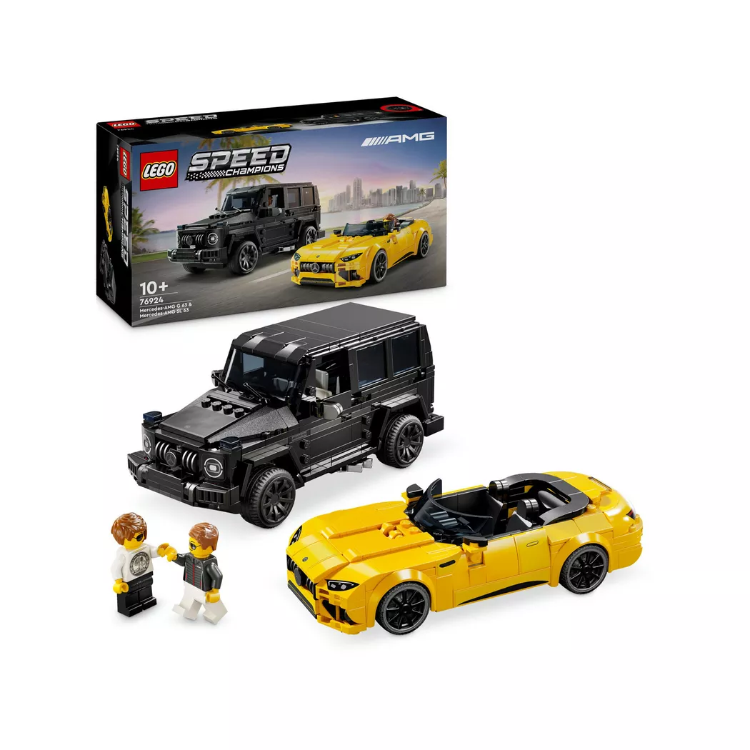 LEGO Speed Champions 76924 Mercedes-AMG G 63 and Mercedes-AMG SL 63