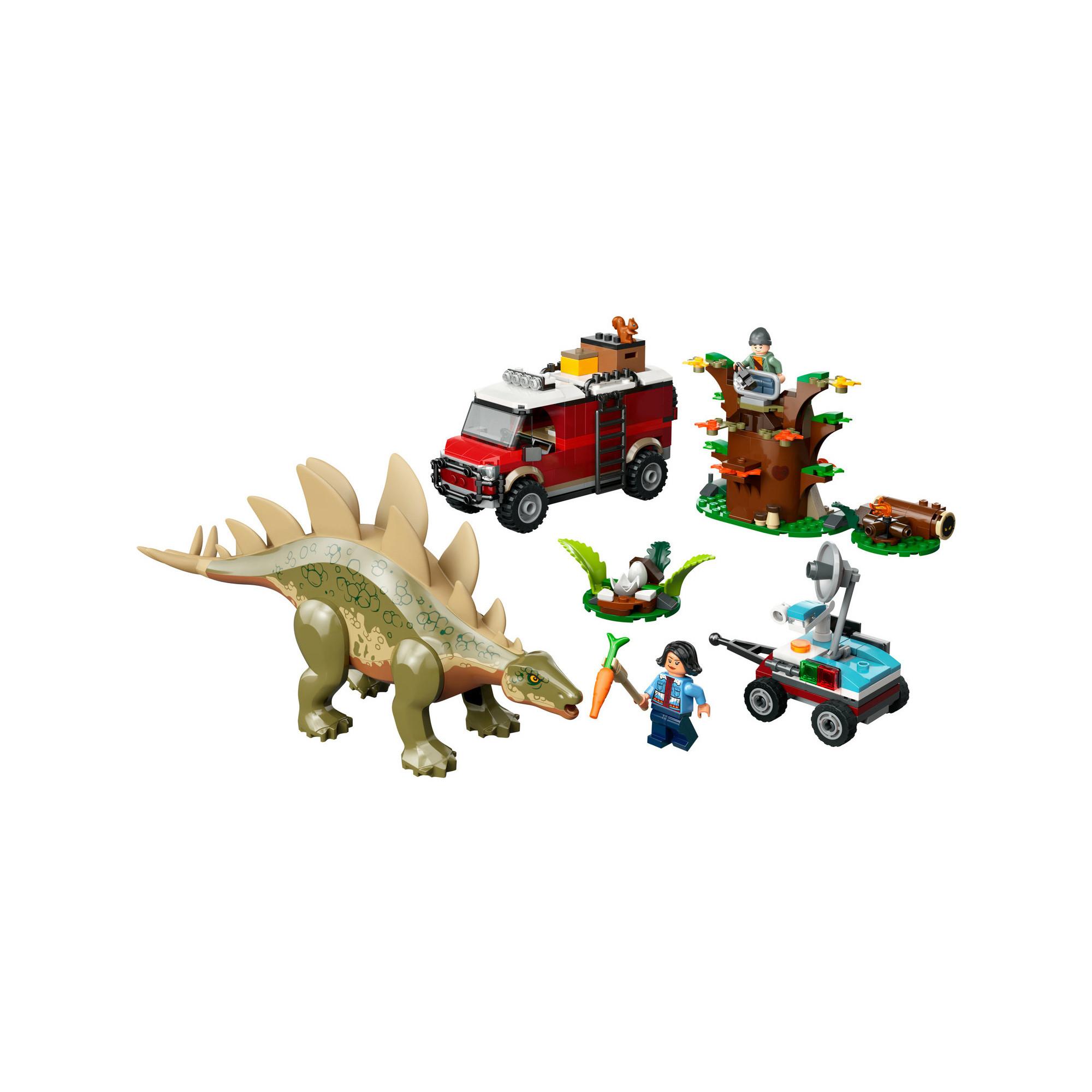 LEGO®  76965 Missions dinosaures : la découverte du stégosaure 