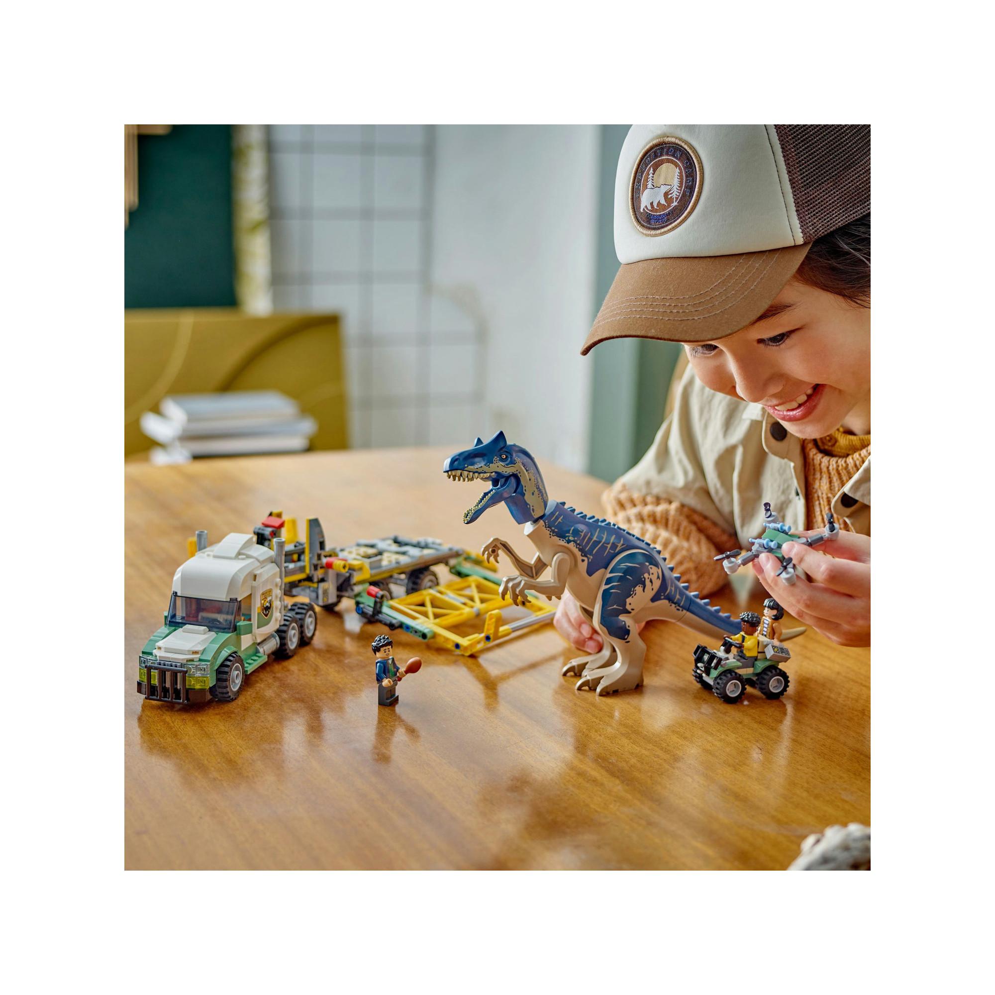 LEGO®  76966 Dinosaurier-Missionen: Allosaurus-Transporter 