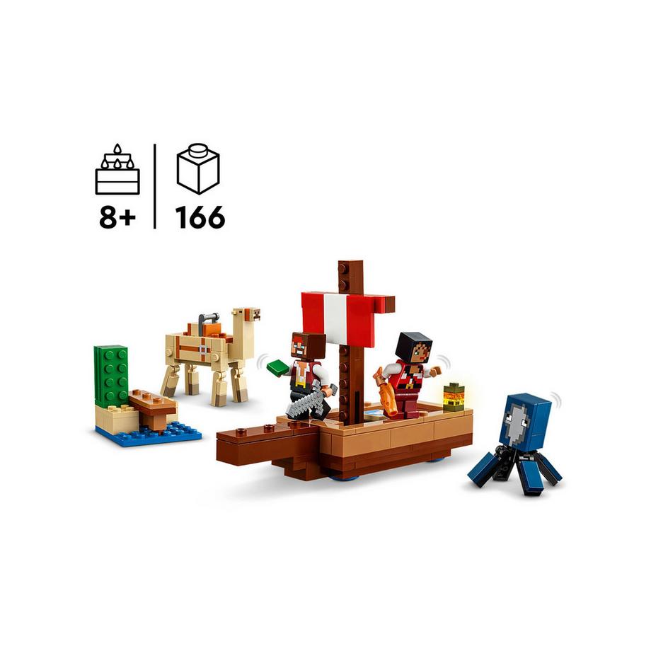 LEGO®  21259 Le voyage du bateau pirate 