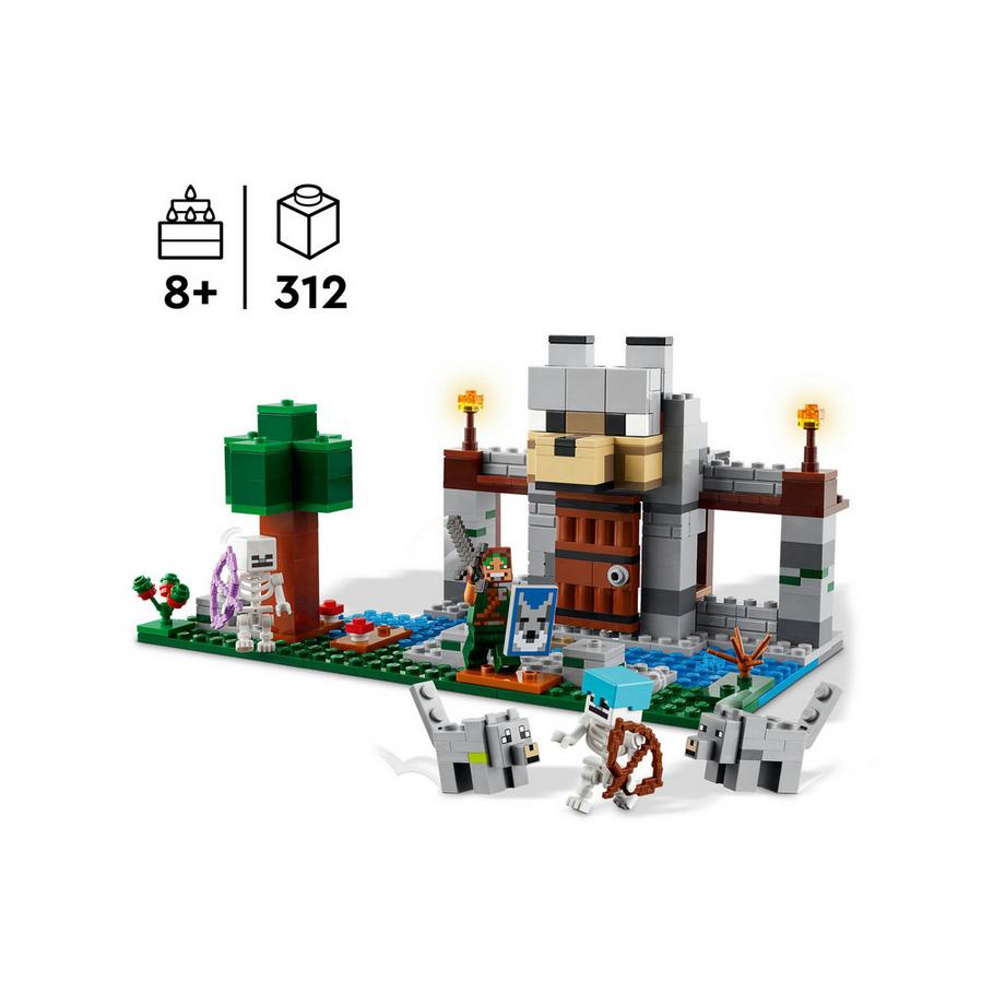 LEGO®  21261 La forteresse du loup 