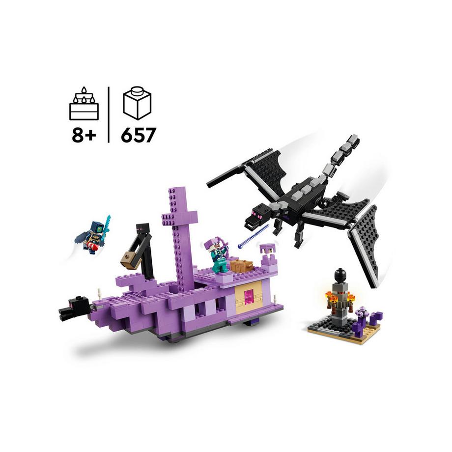 LEGO®  21264 Le dragon et le navire de l’Ender 