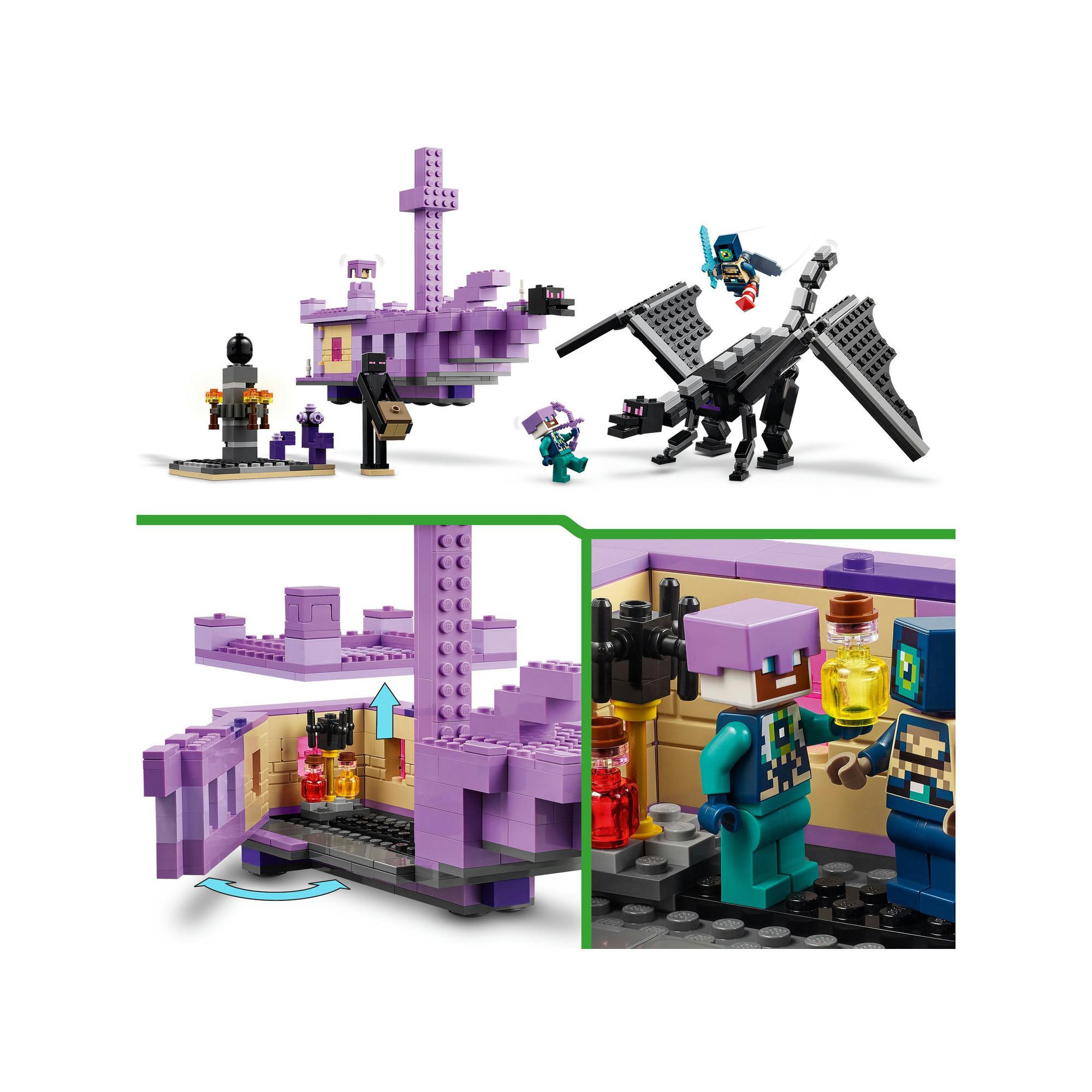 LEGO®  21264 Der Enderdrache und das Endschiff 