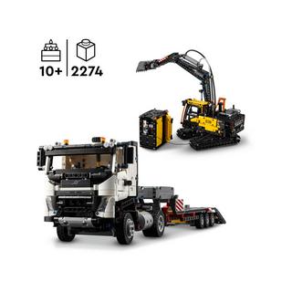 LEGO®  42175 Volvo FMX LKW mit EC230 Electric Raupenbagger 