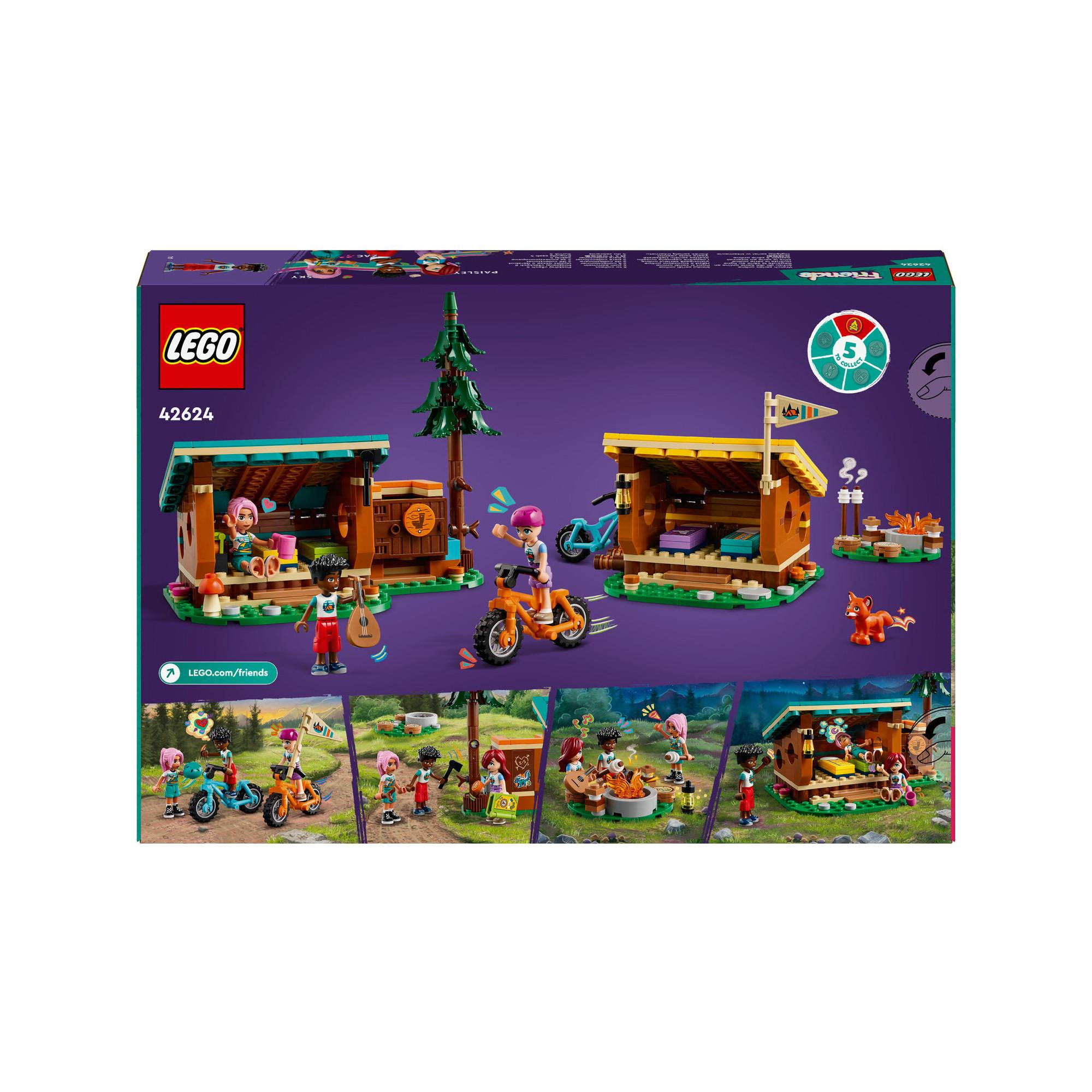 LEGO®  42624 Cabine relax al campo avventure 