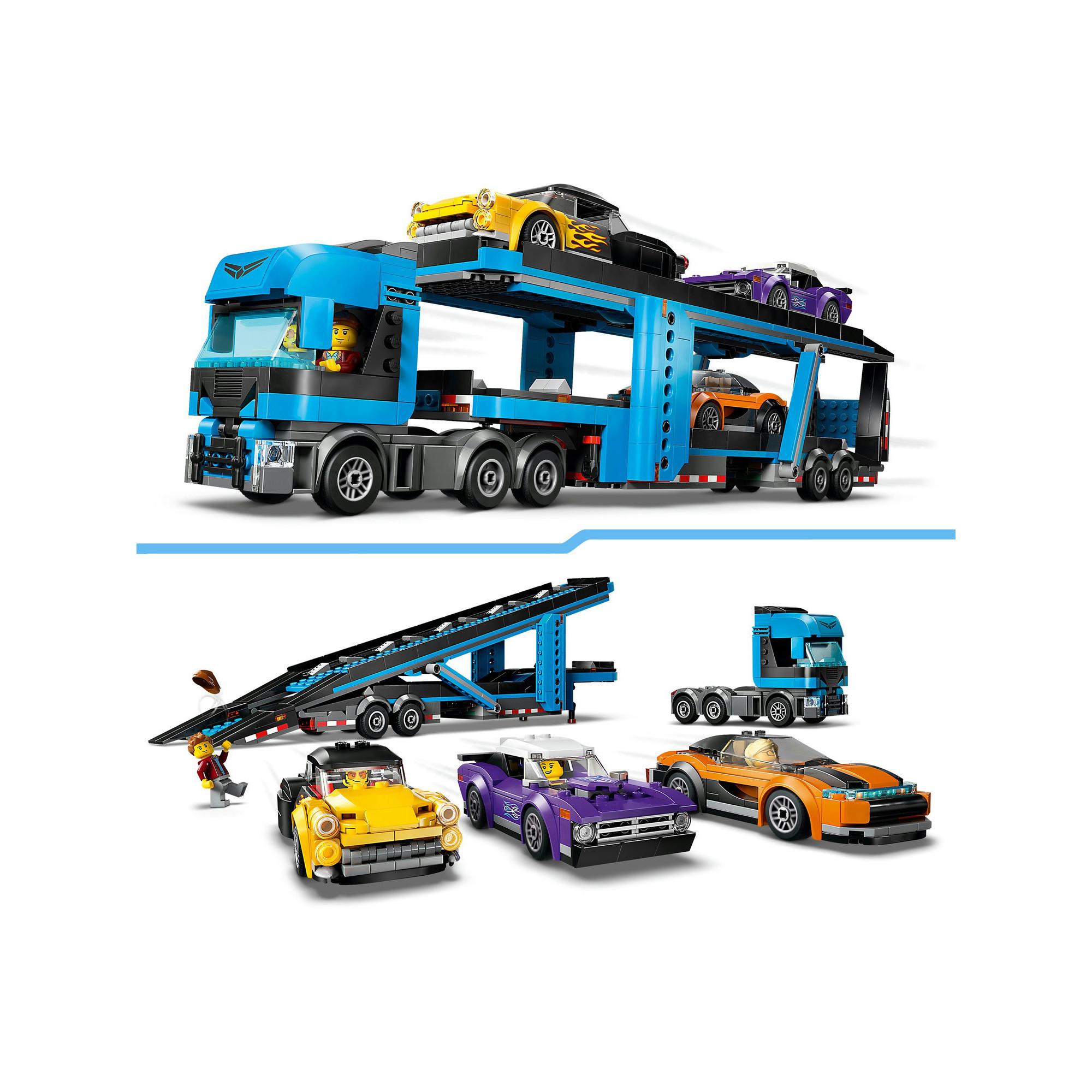 LEGO®  60408 Camion trasportatore con auto sportive 