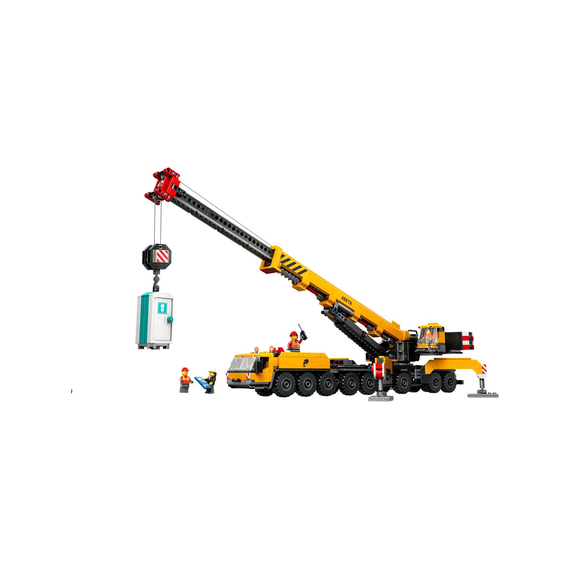 LEGO®  60409 Gru da cantiere mobile gialla 