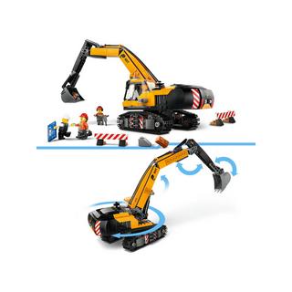 LEGO®  60420 La pelleteuse de chantier jaune 