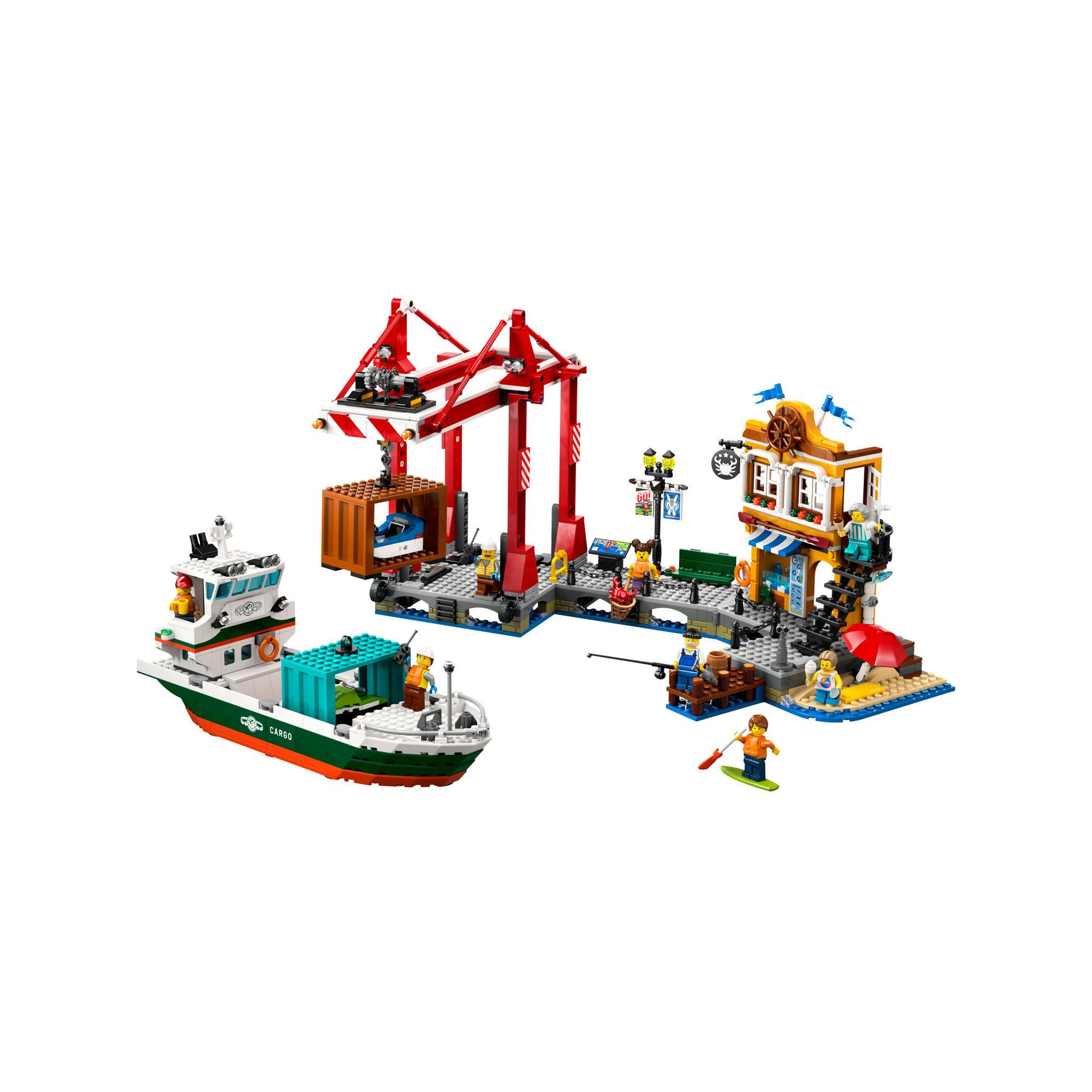 LEGO®  60422 Porto e nave merci 