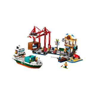 LEGO®  60422 Hafen mit Frachtschiff 