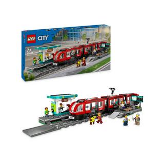 LEGO®  60423 Le tramway et la station du centre-ville 