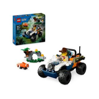 LEGO®  60424 Le tout-terrain de l’explorateur de la jungle et le panda roux 