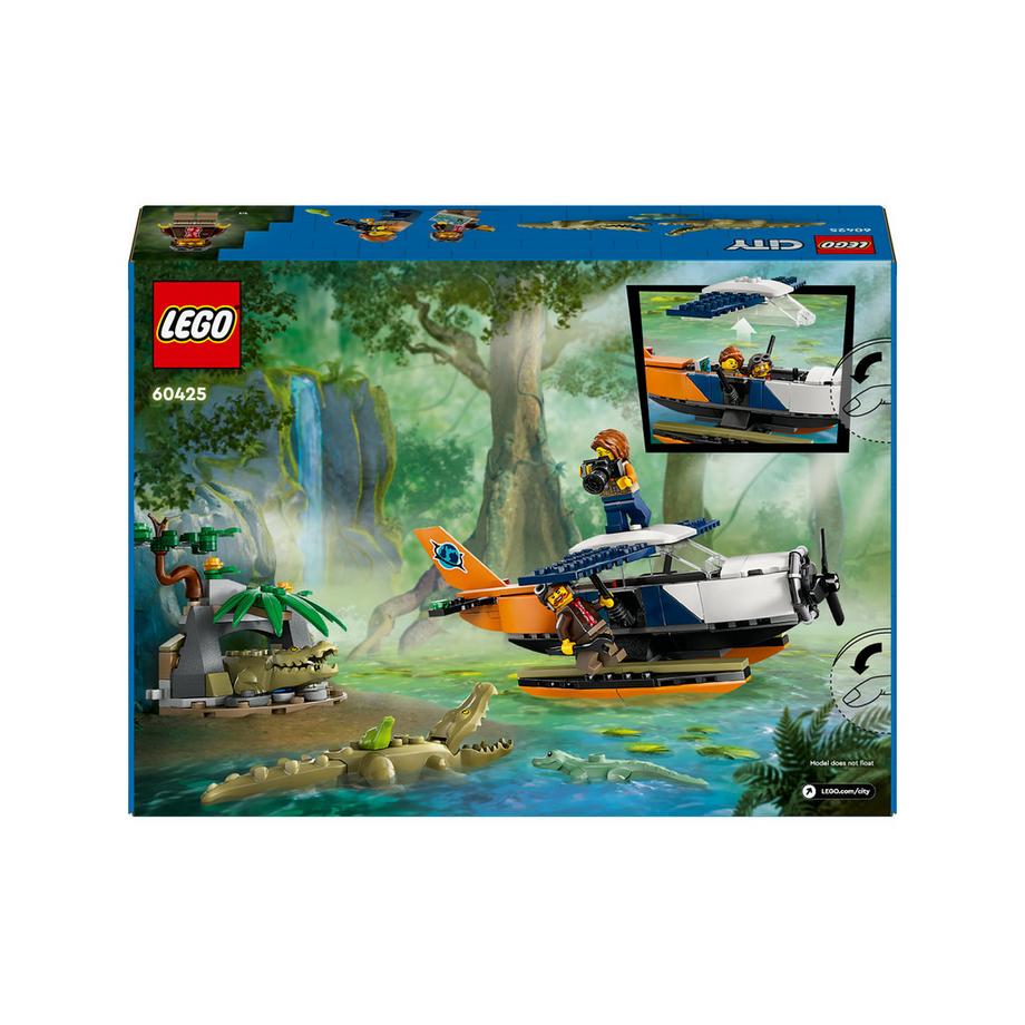 LEGO®  60425 L’hydravion de l’explorateur de la jungle 