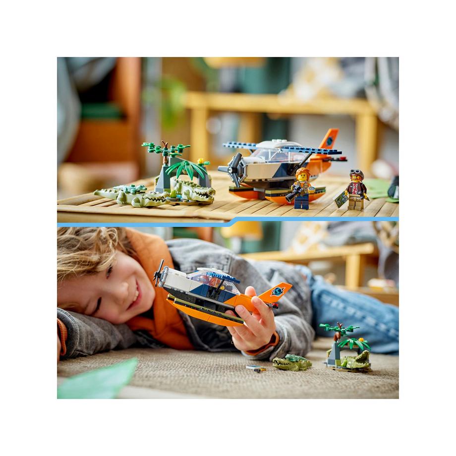 LEGO®  60425 L’hydravion de l’explorateur de la jungle 