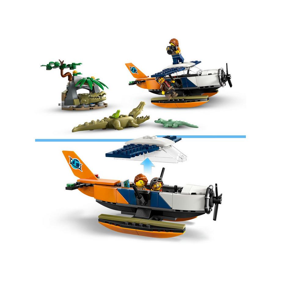 LEGO®  60425 L’hydravion de l’explorateur de la jungle 