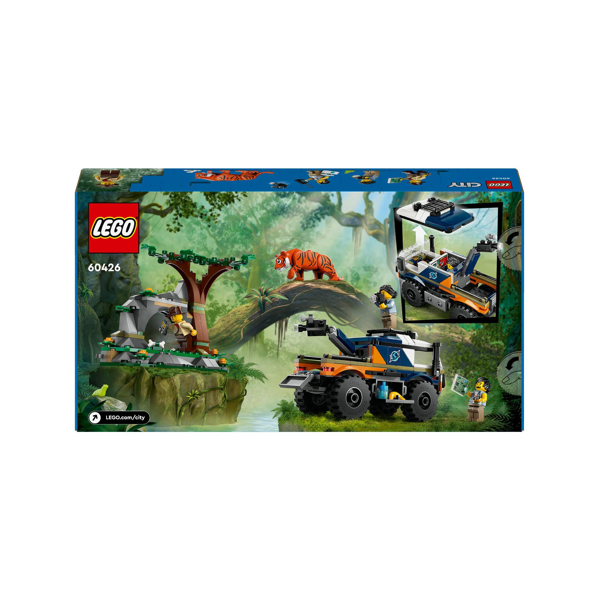 LEGO®  60426 Fuoristrada dell’Esploratore della giungla 