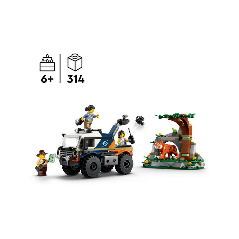 LEGO®  60426 Le camion tout-terrain de l’explorateur de la jungle 