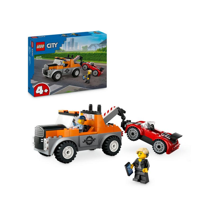 60435 Abschleppwagen mit Sportauto