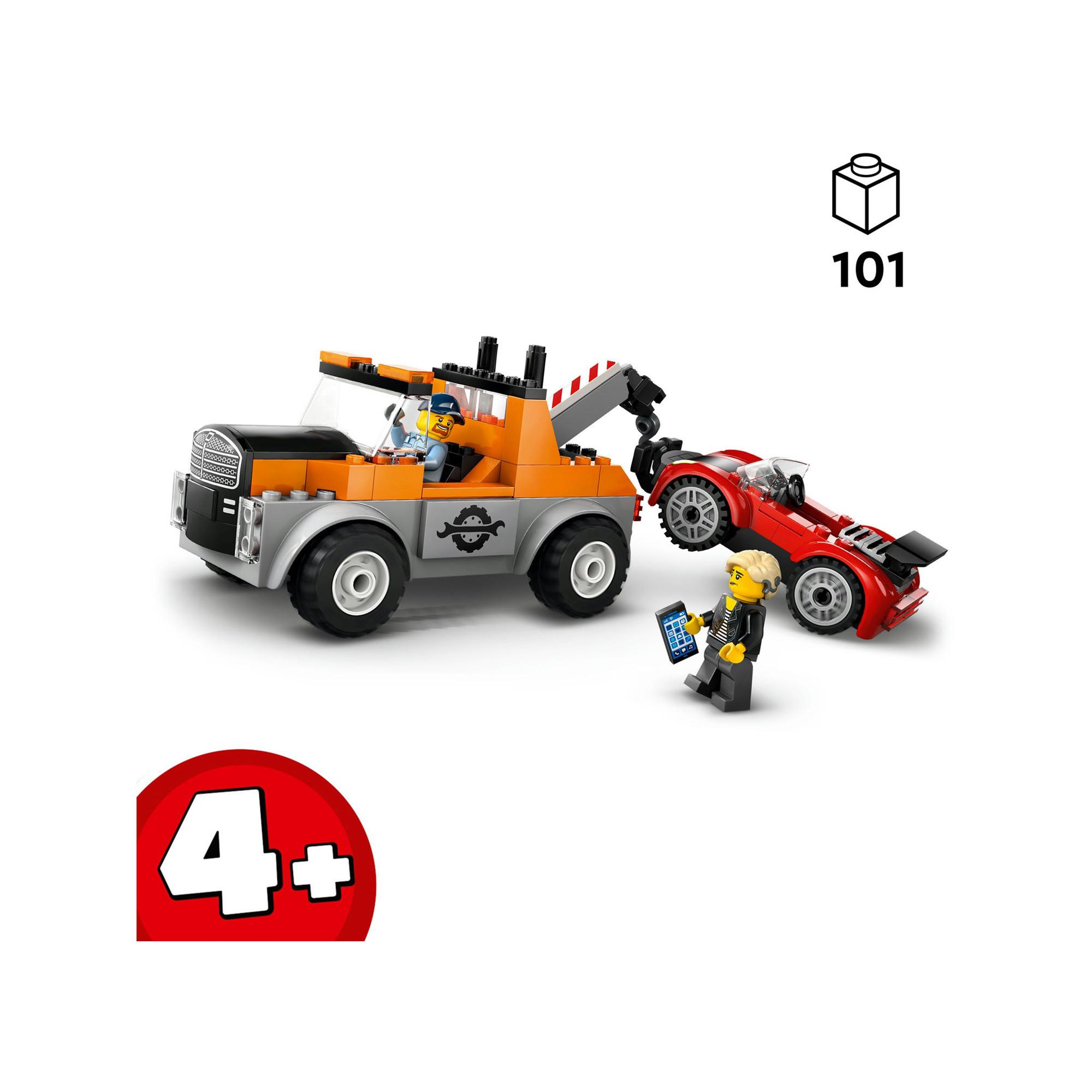 LEGO®  60435 Autogrù e officina auto sportive 