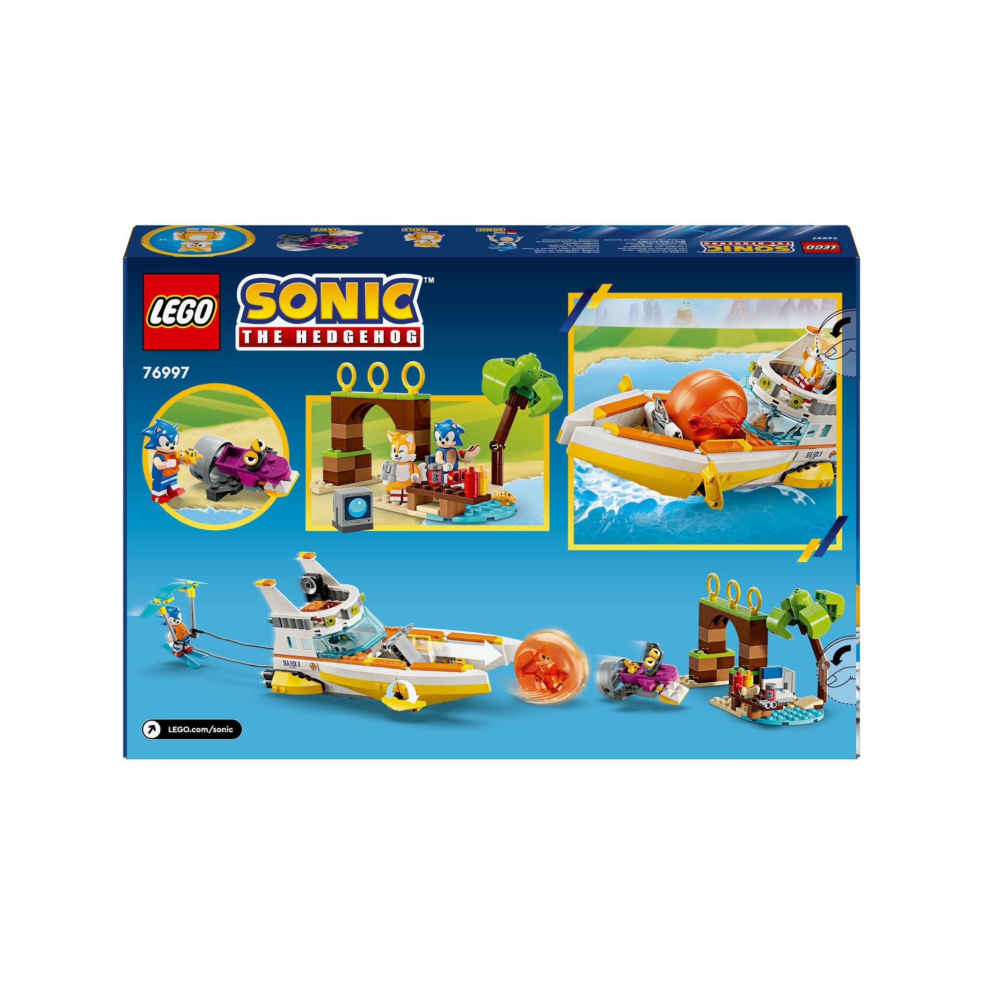 LEGO®  76997 L’aeroscafo delle avventure di Tails 