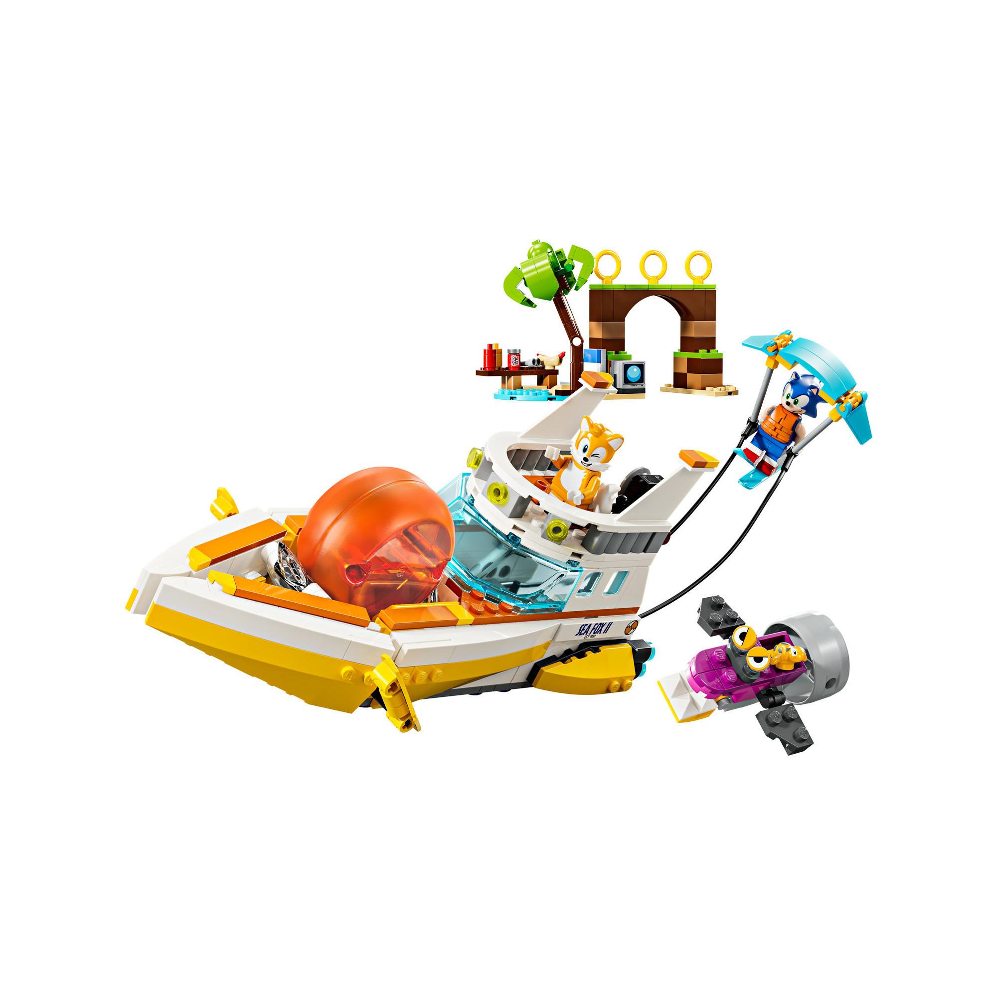 LEGO®  76997 Le bateau d’aventures de Tails 