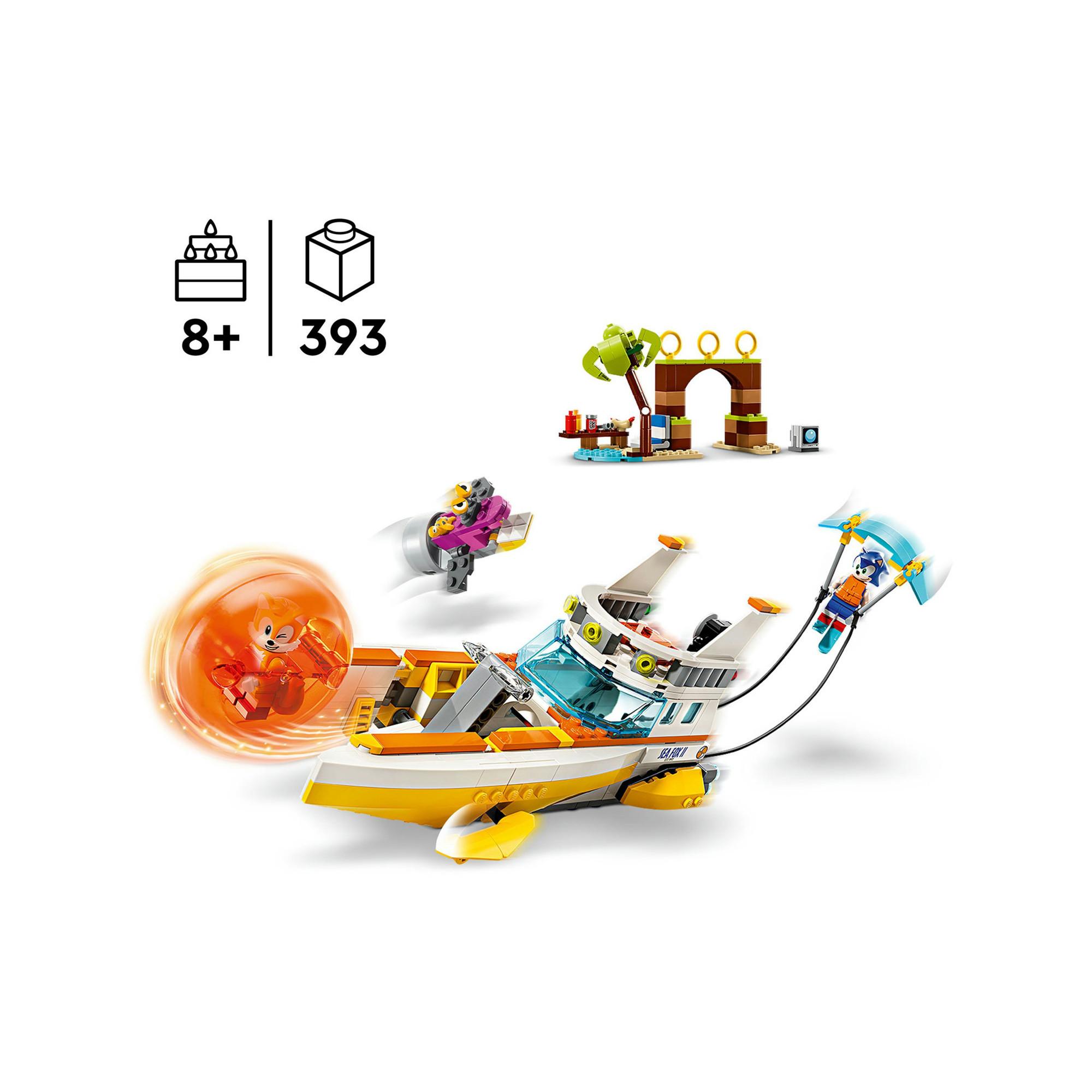 LEGO®  76997 Tails’ Abenteuerboot 