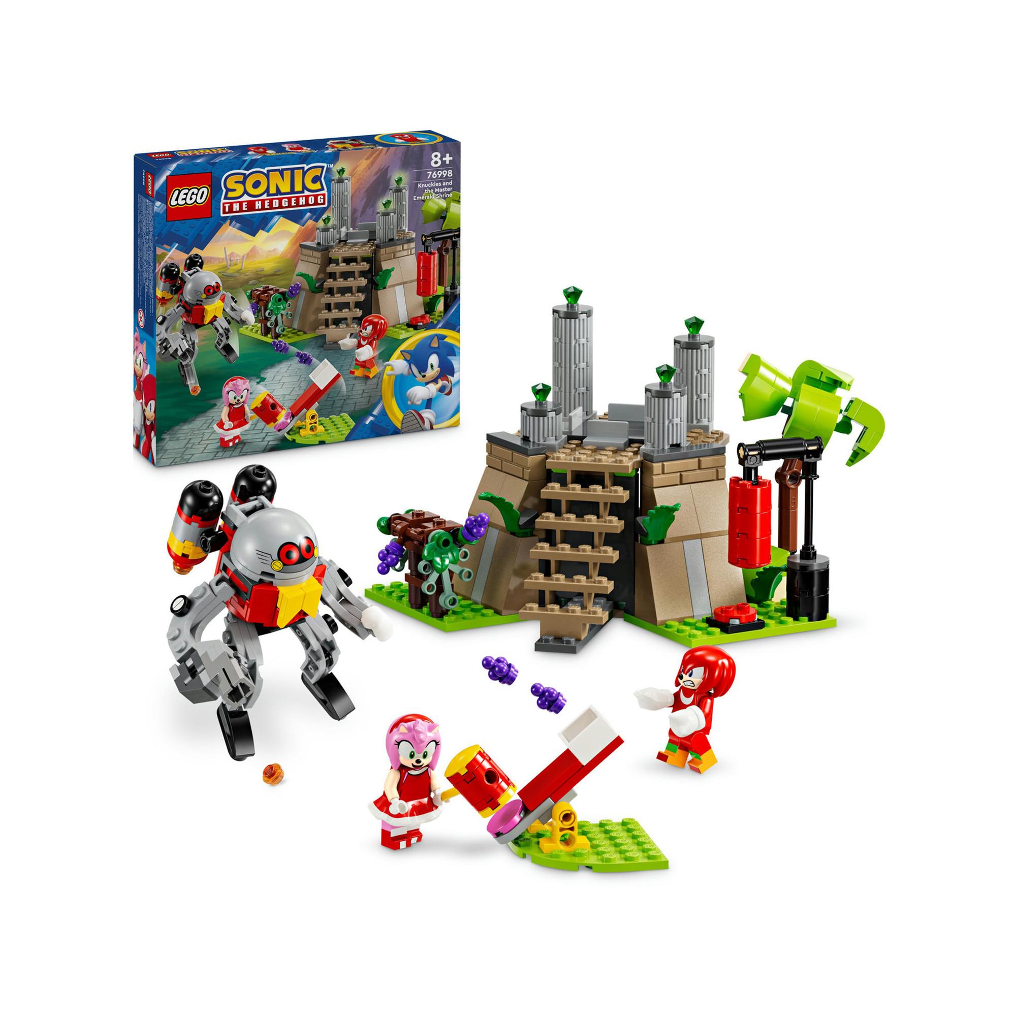 LEGO®  76998 Knuckles e il Santuario del Master Emerald 