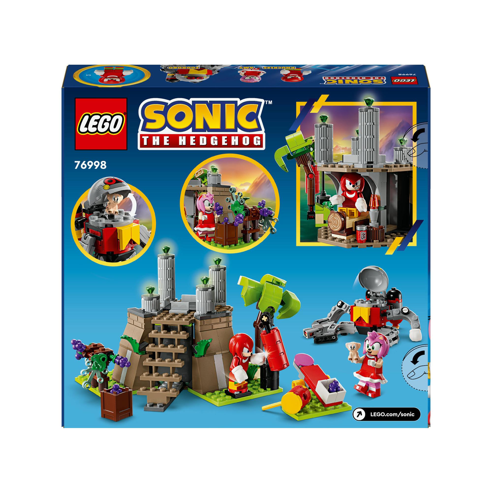 LEGO®  76998 Knuckles et le sanctuaire du Master Emerald 