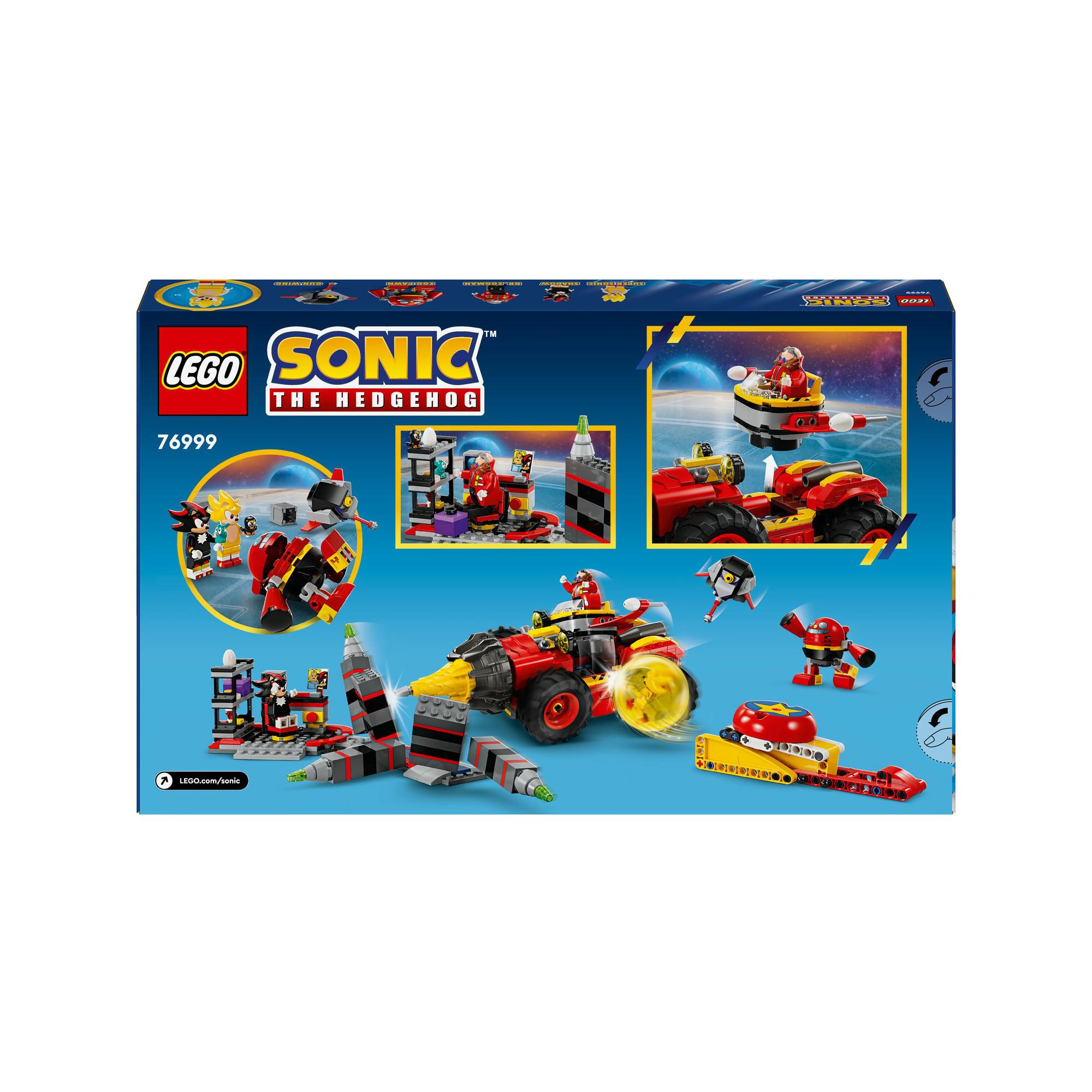 LEGO®  76998 Knuckles et le sanctuaire du Master Emerald 