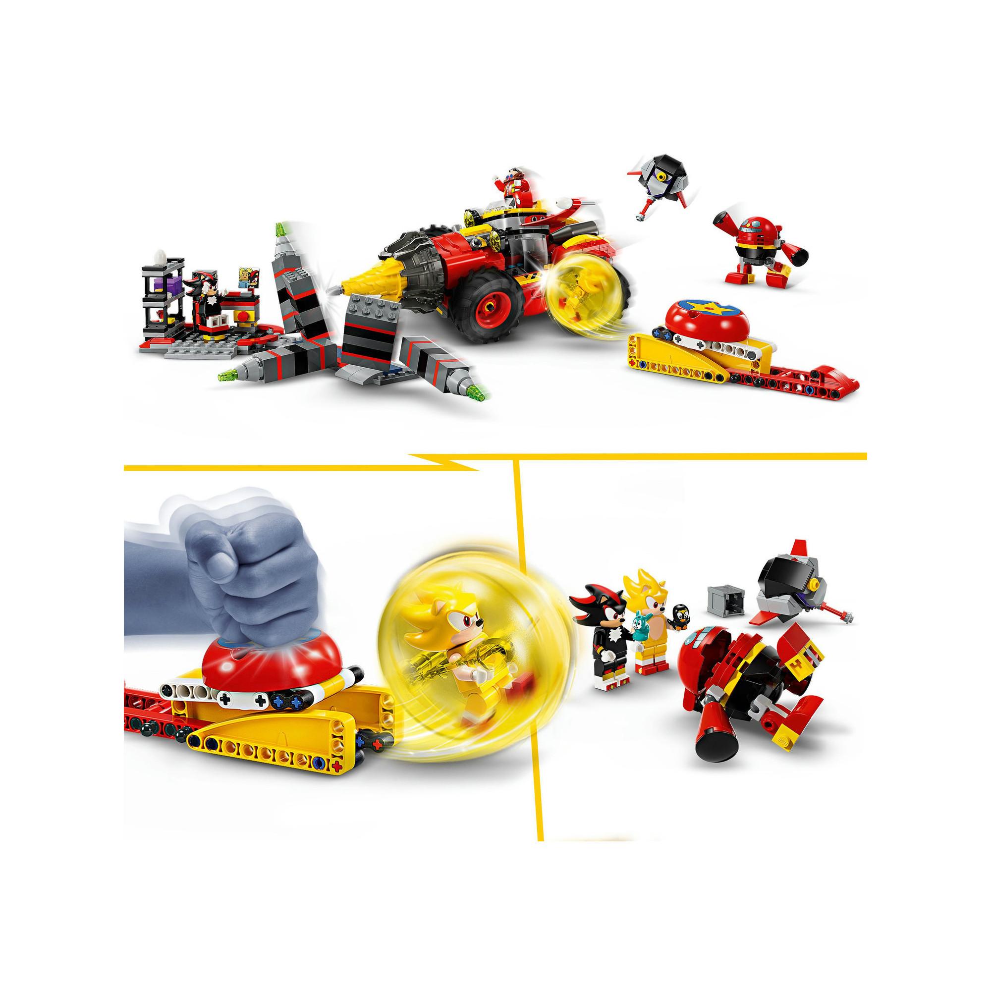 LEGO®  76998 Knuckles et le sanctuaire du Master Emerald 