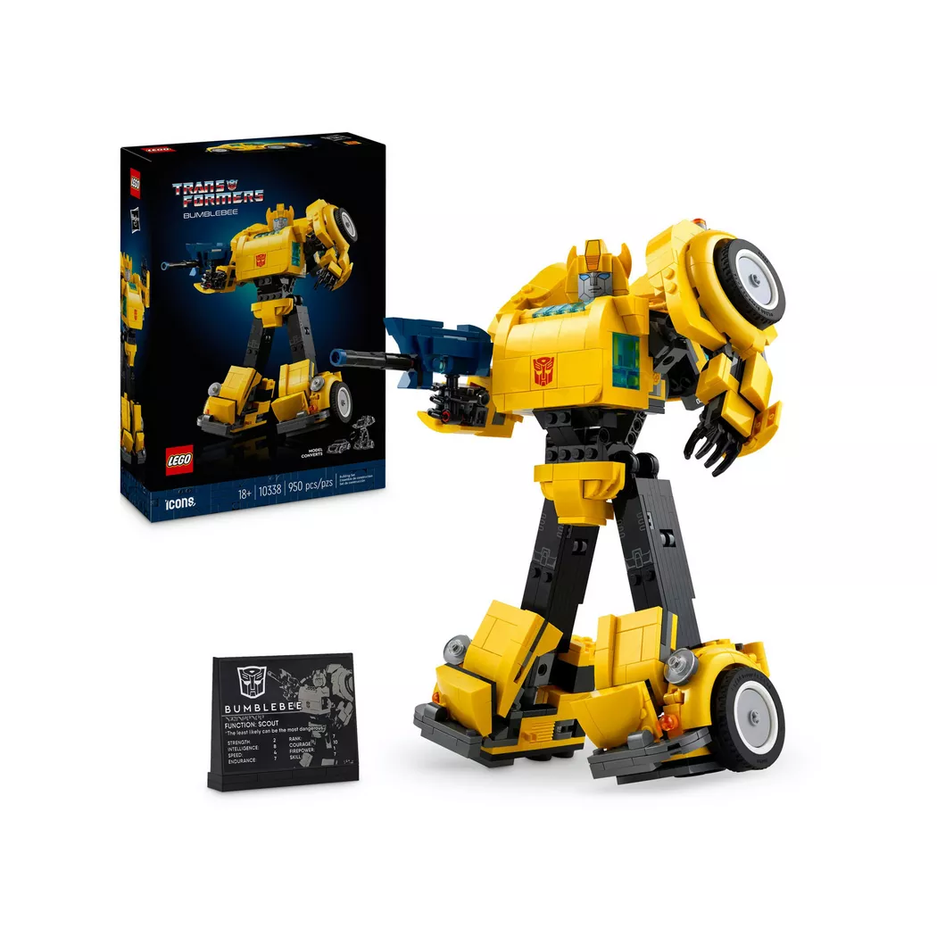 LEGO® Icons Transformers Bumblebee Model Set 10338
