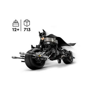 LEGO®  76273 La figurine de Batman™ à construire et la moto Bat-Pod 