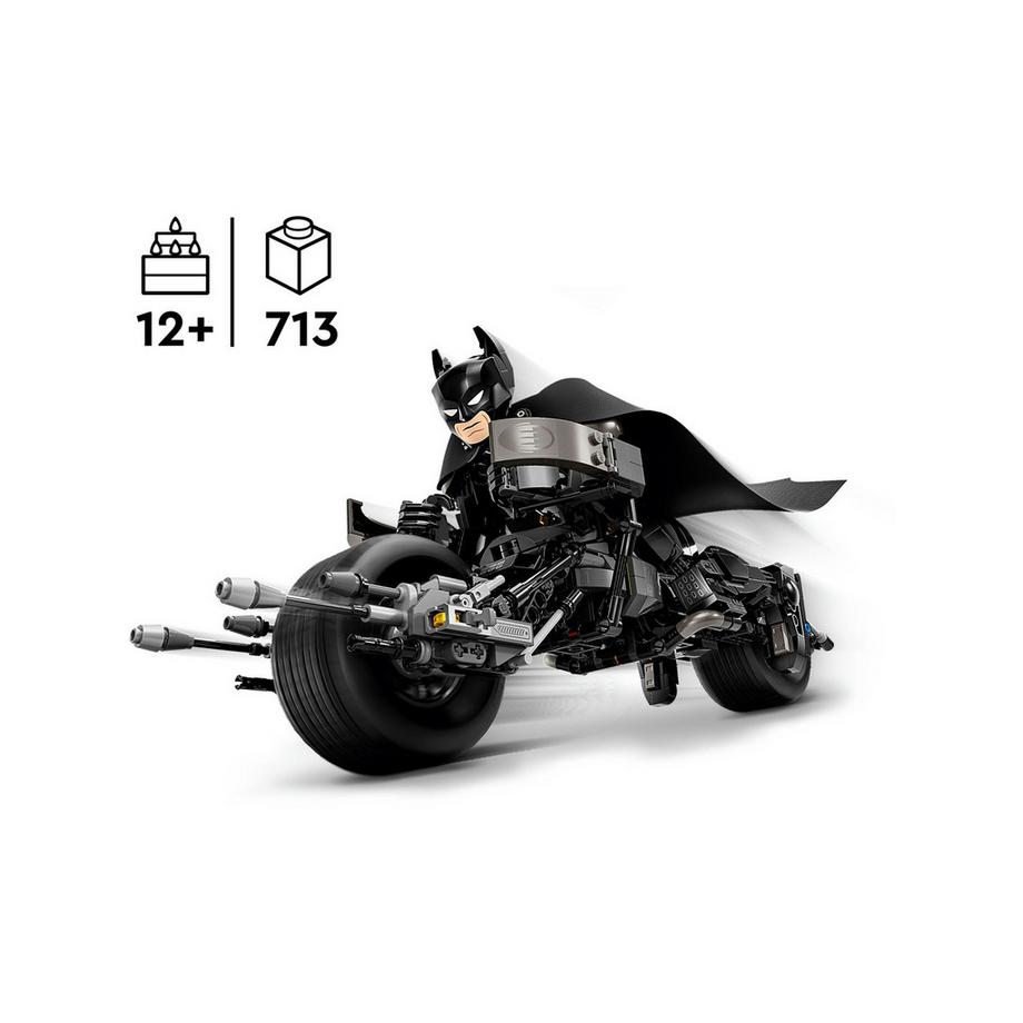 LEGO®  76273 Personaggio costruibile di Batman con Bat-Pod 