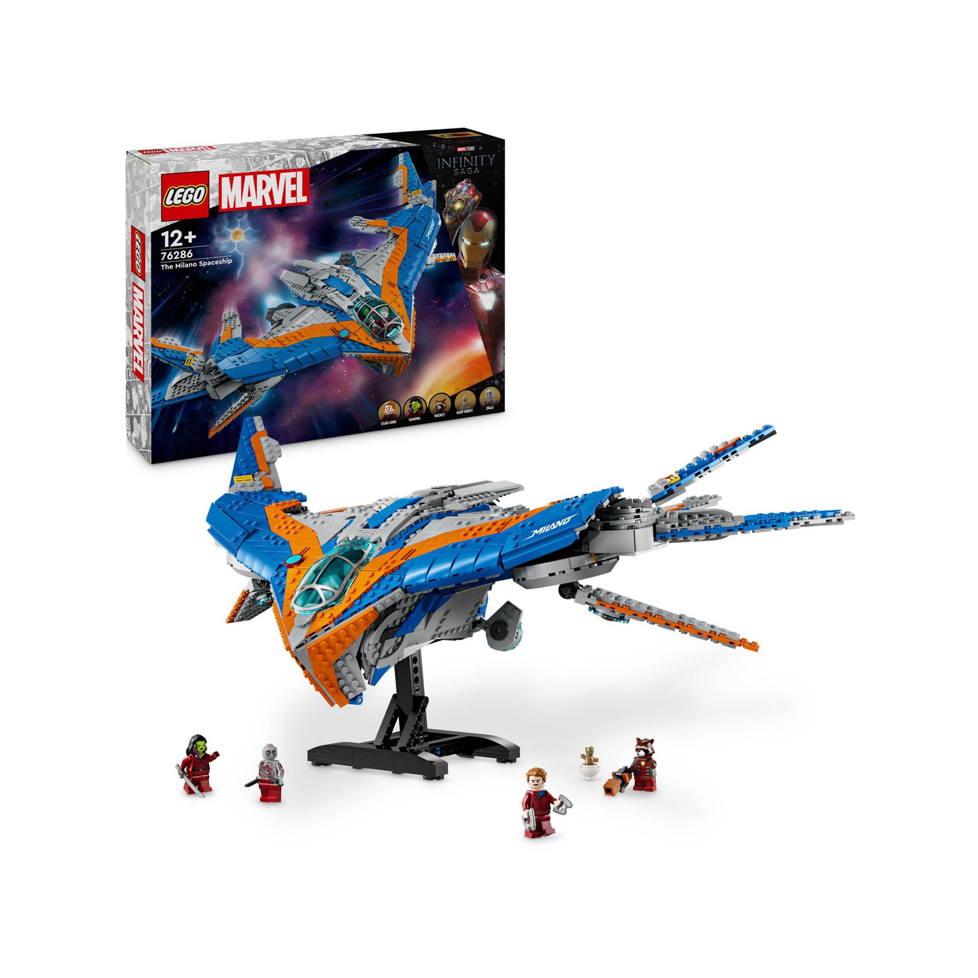 LEGO®  76286 Les Gardiens de la Galaxie : le vaisseau Milan 