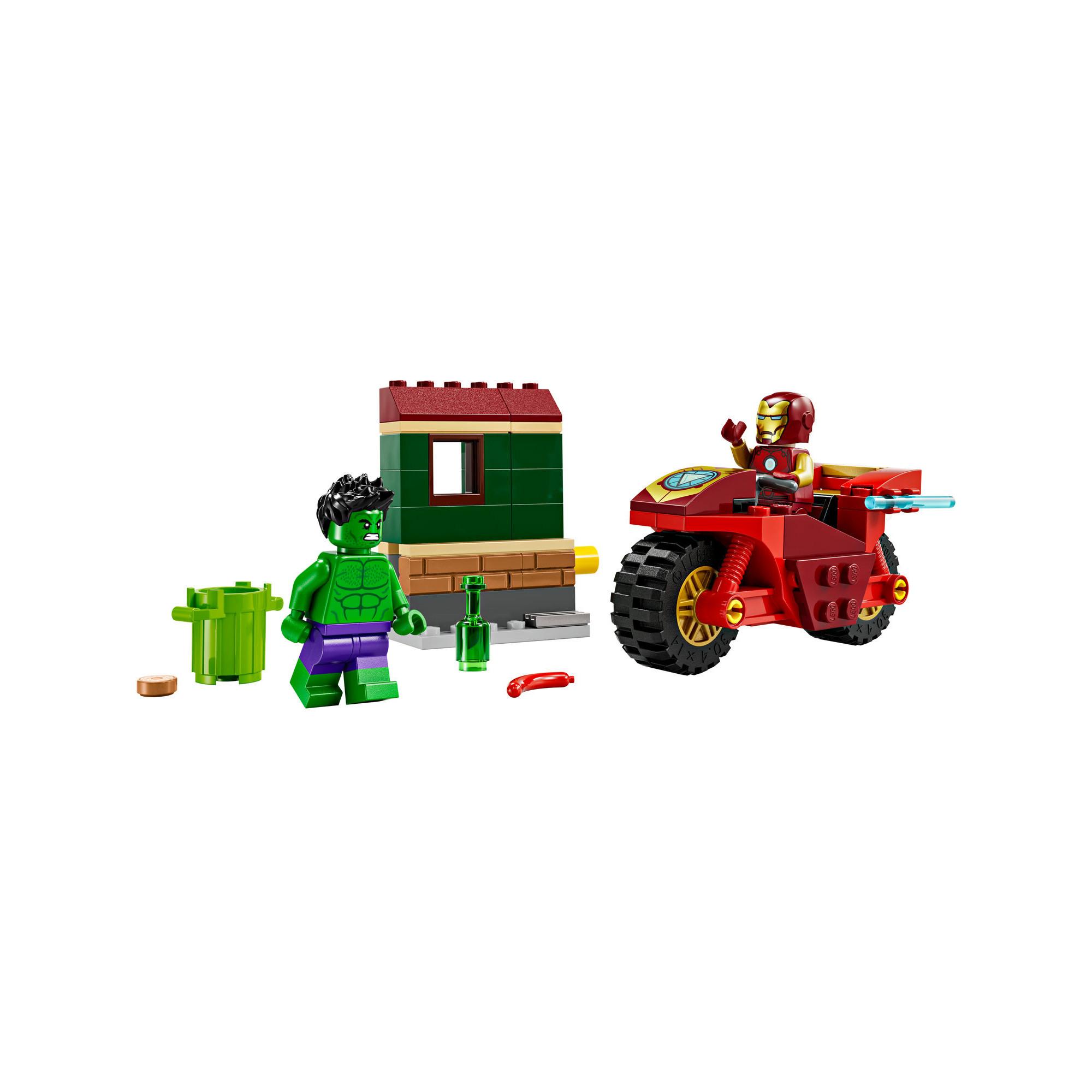 LEGO®  76287 Iron Man mit Bike und der Hulk 