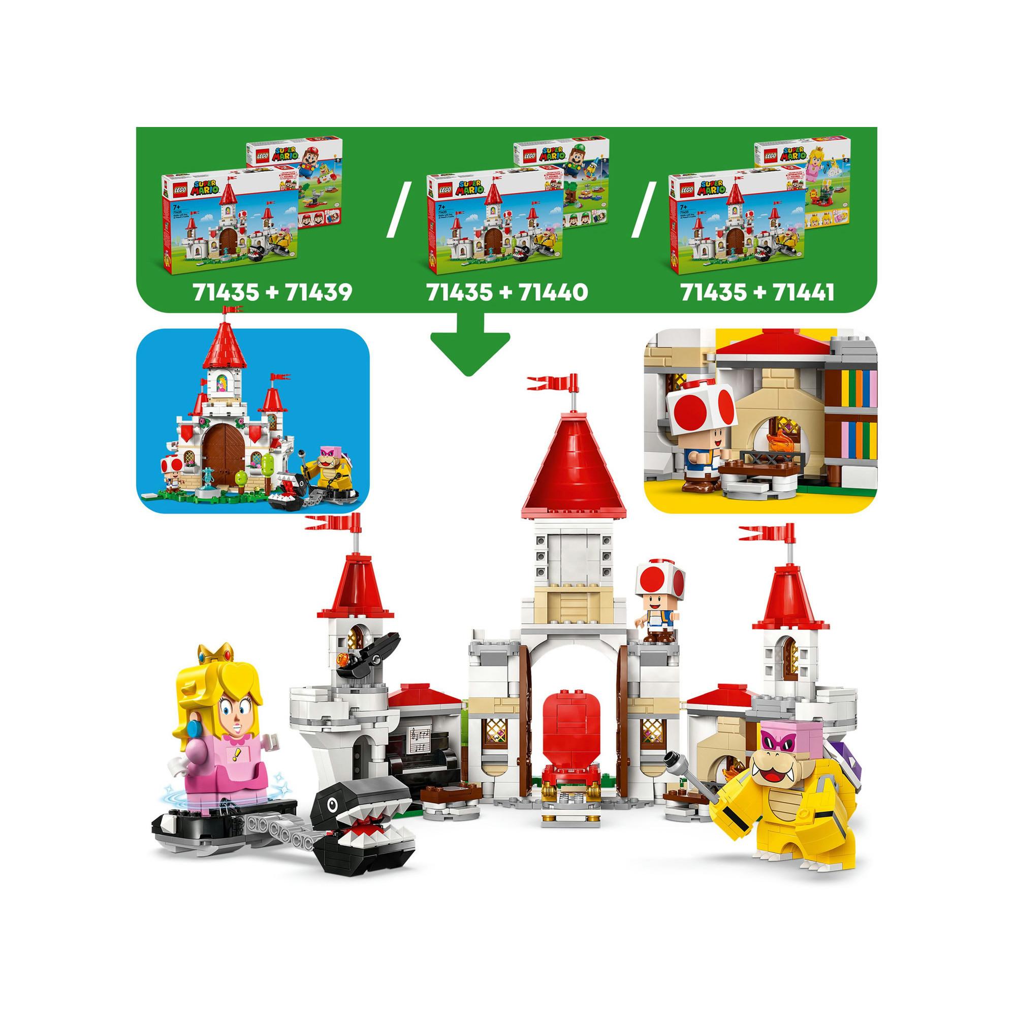 LEGO®  71435 Battaglia con Roy al castello di Peach 