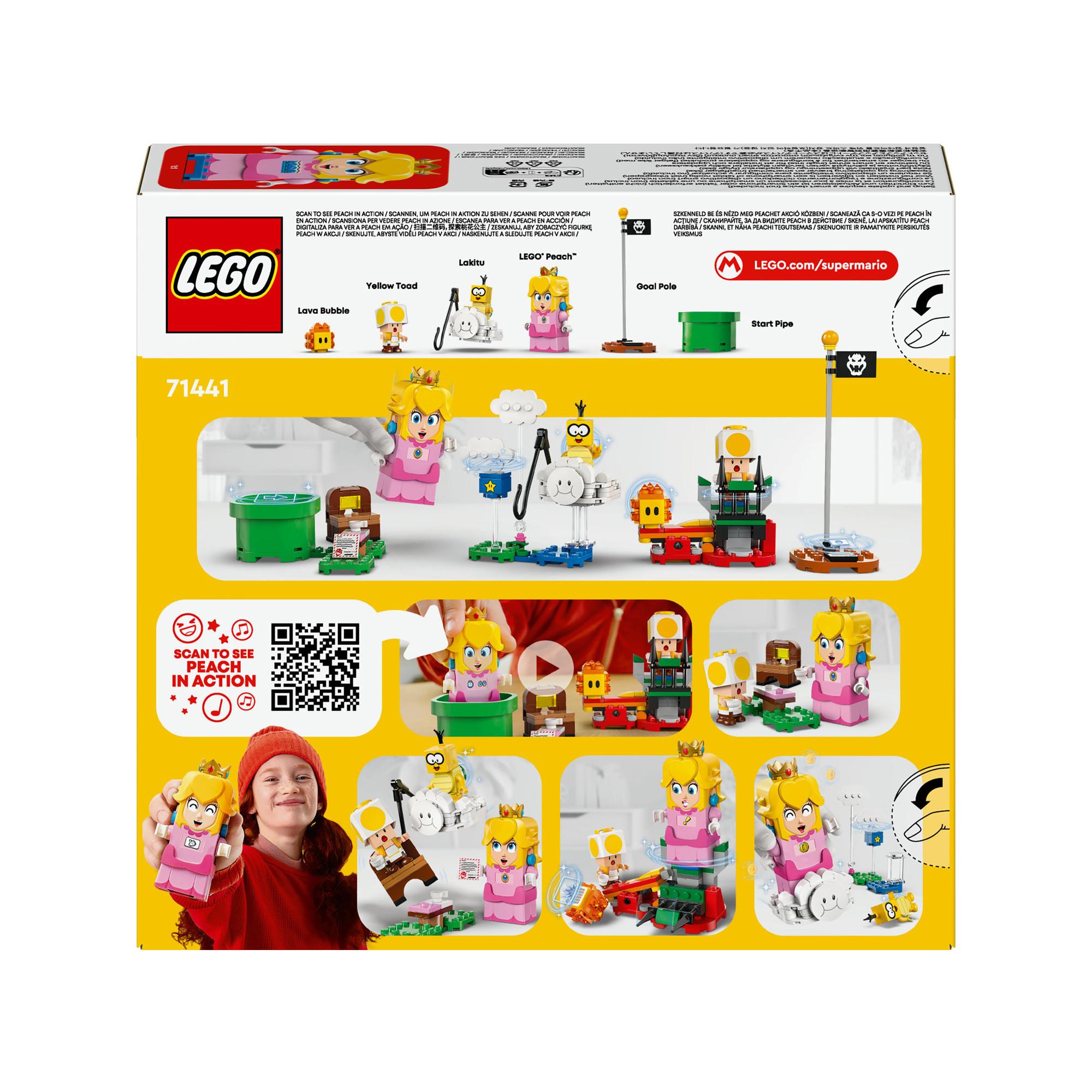 LEGO®  71441 Abenteuer mit der interaktiven LEGO® Peach™ 