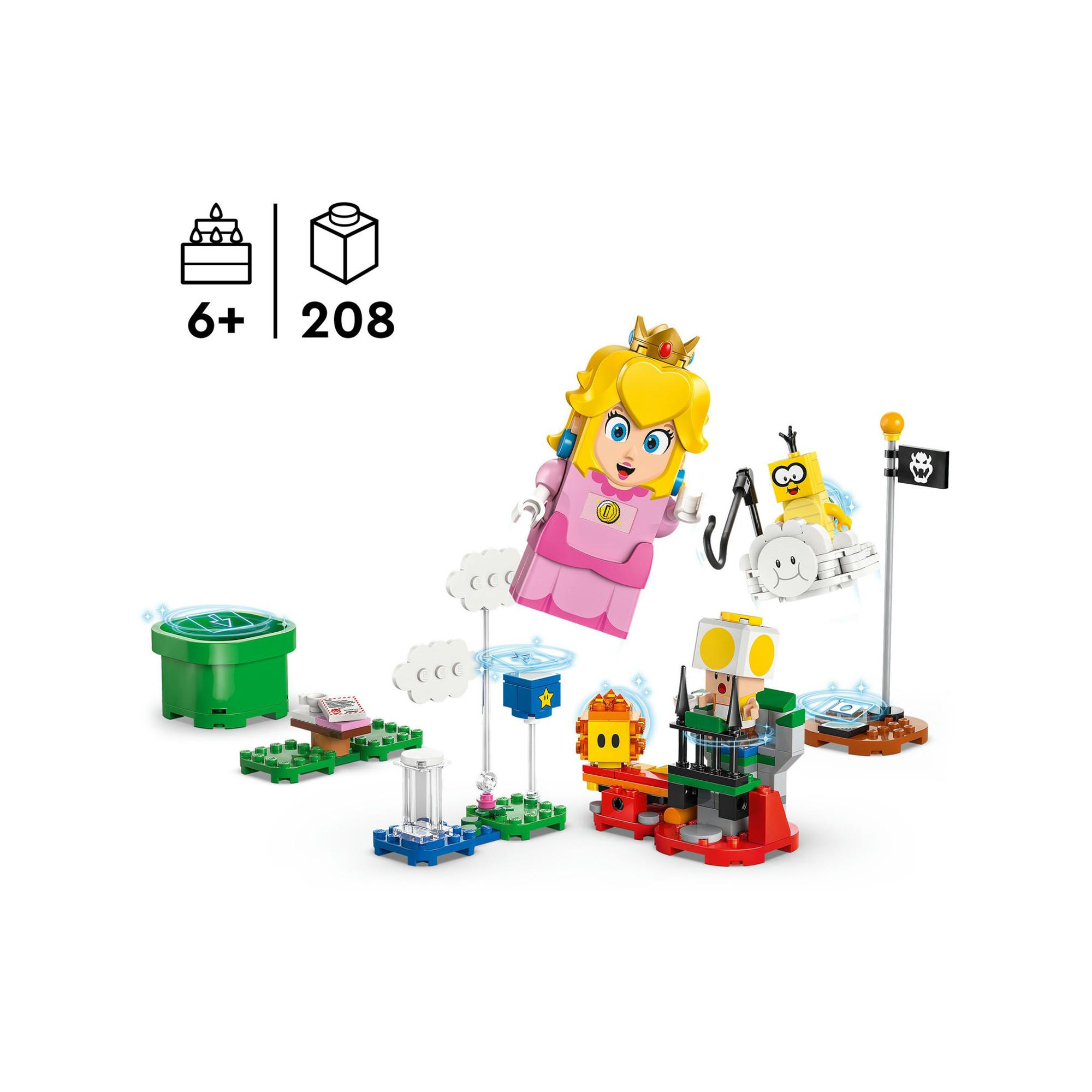 LEGO®  71441 Abenteuer mit der interaktiven LEGO® Peach™ 