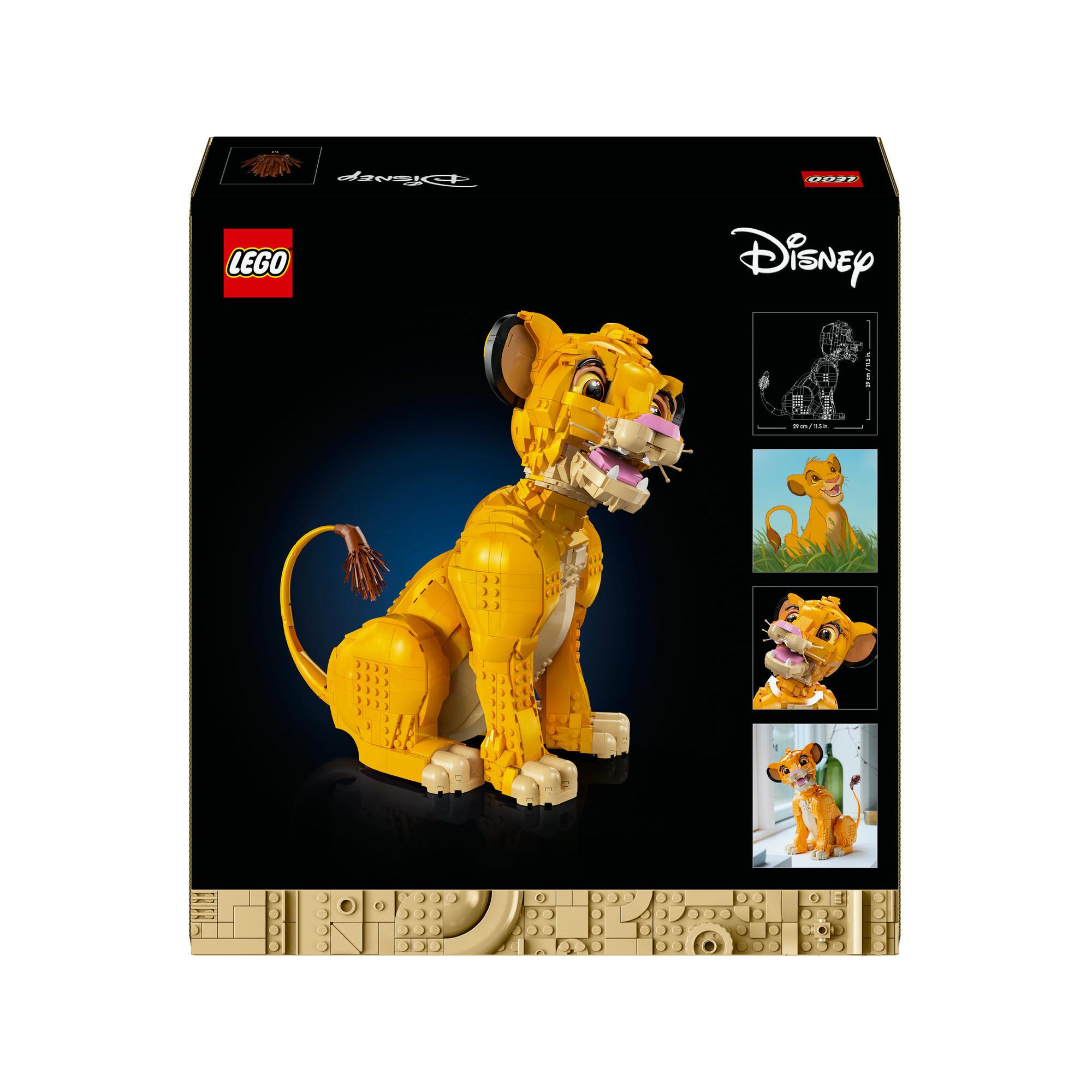 LEGO®  43247 Simba, le jeune Roi lion 