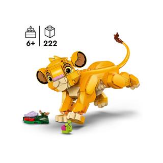 LEGO®  43243 Simba, das Löwenjunge des Königs 