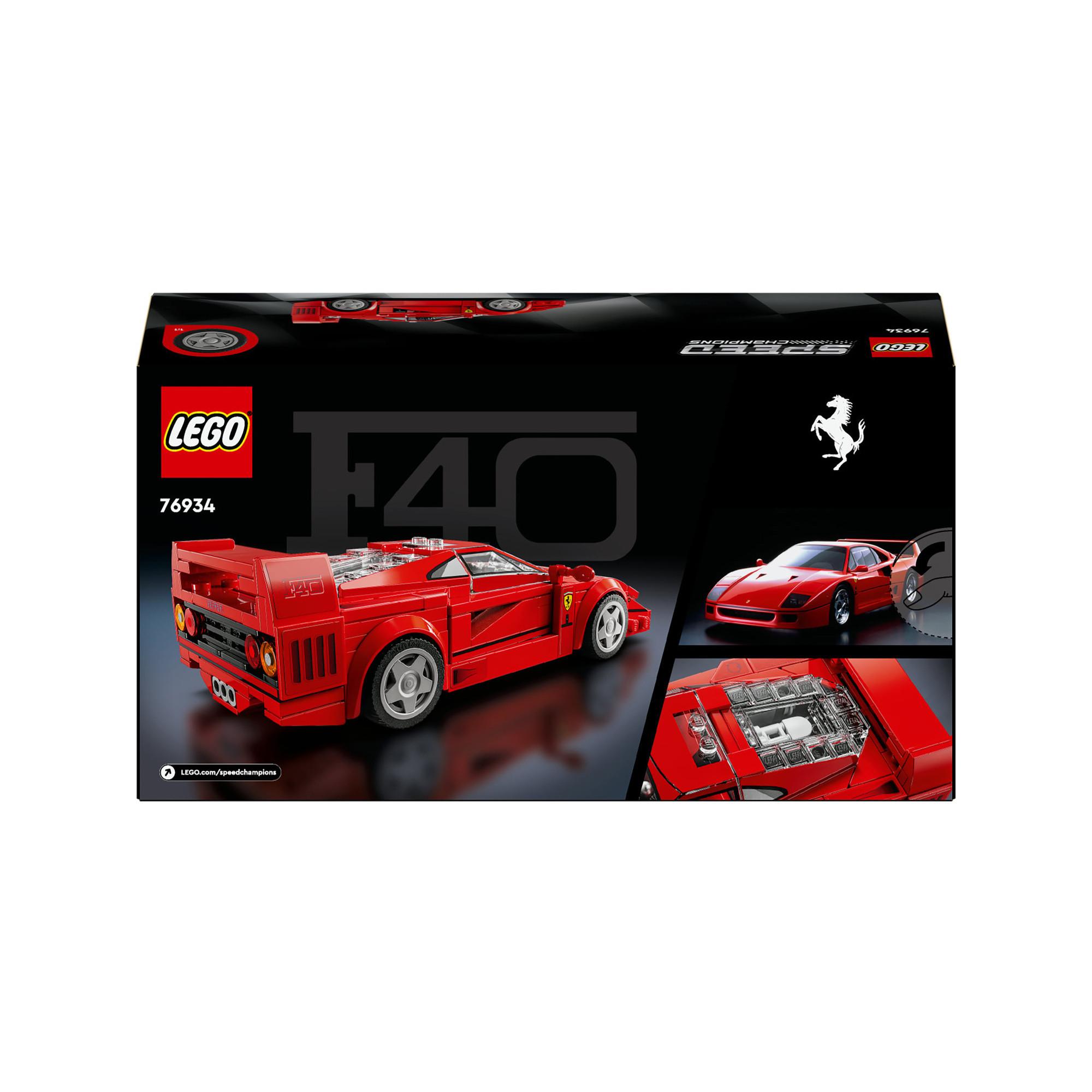 LEGO®  76934 Supercar Ferrari F40 