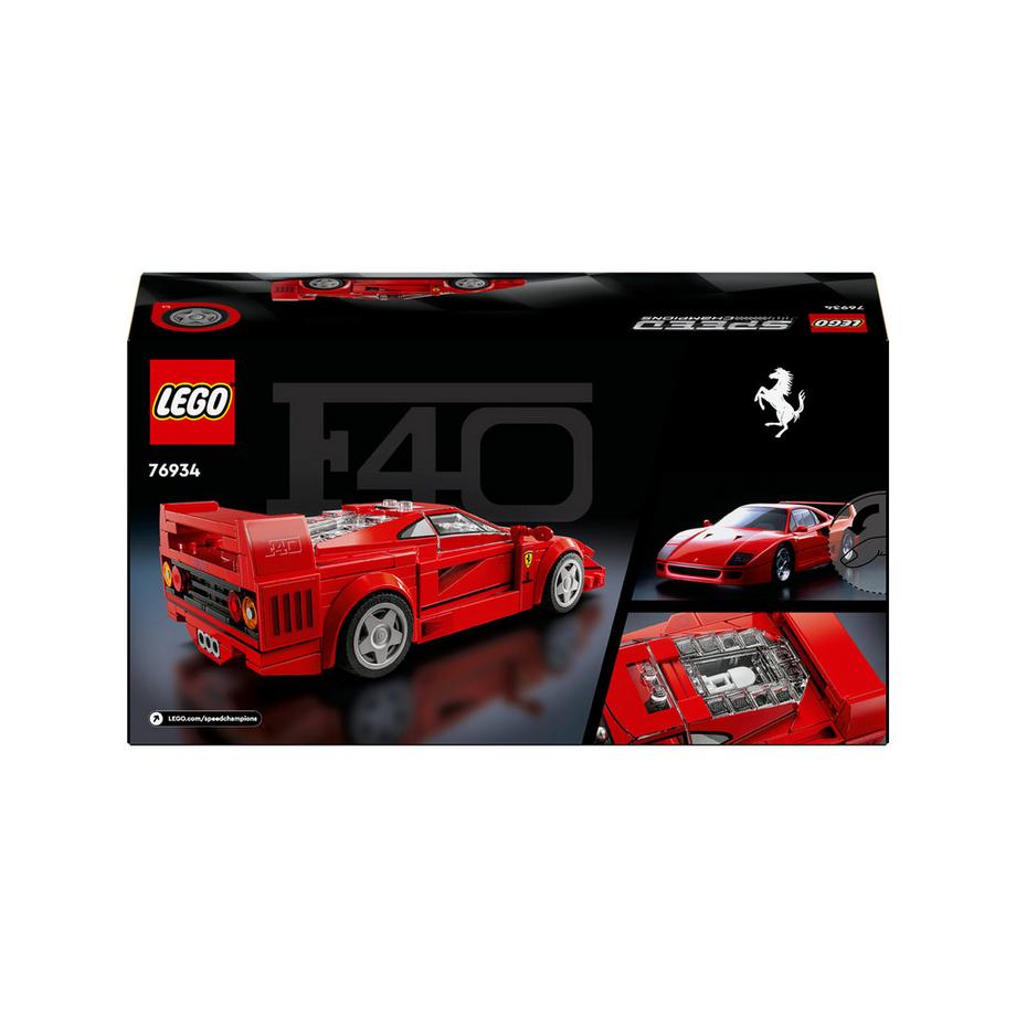 LEGO®  76934 Ferrari F40 Supersportwagen 