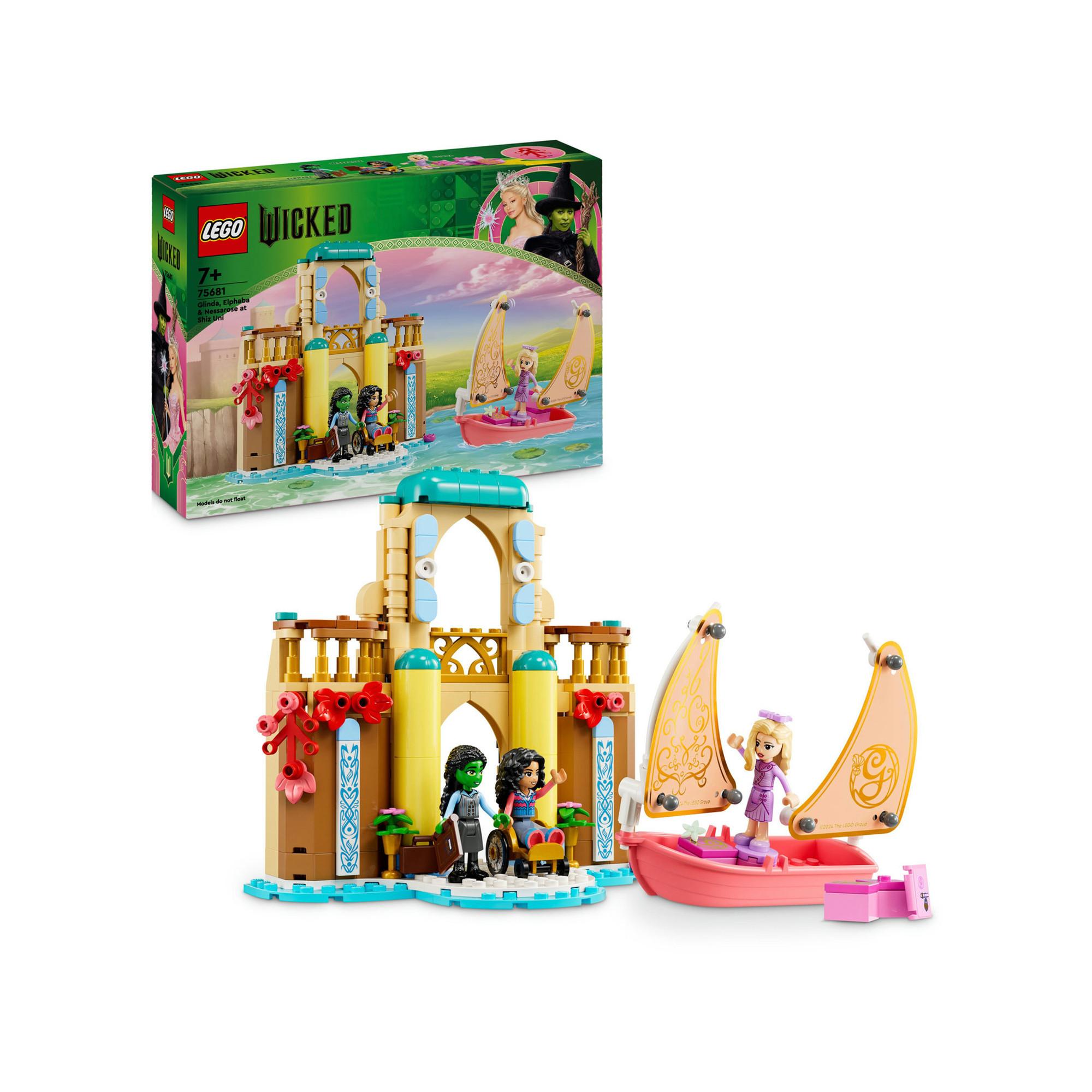 LEGO®  75681 Glinda, Elphaba und Nessarose an der Universität Shiz 