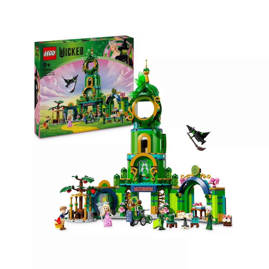 LEGO® Wicked Welcome to Emerald City Building Toy Set 75684