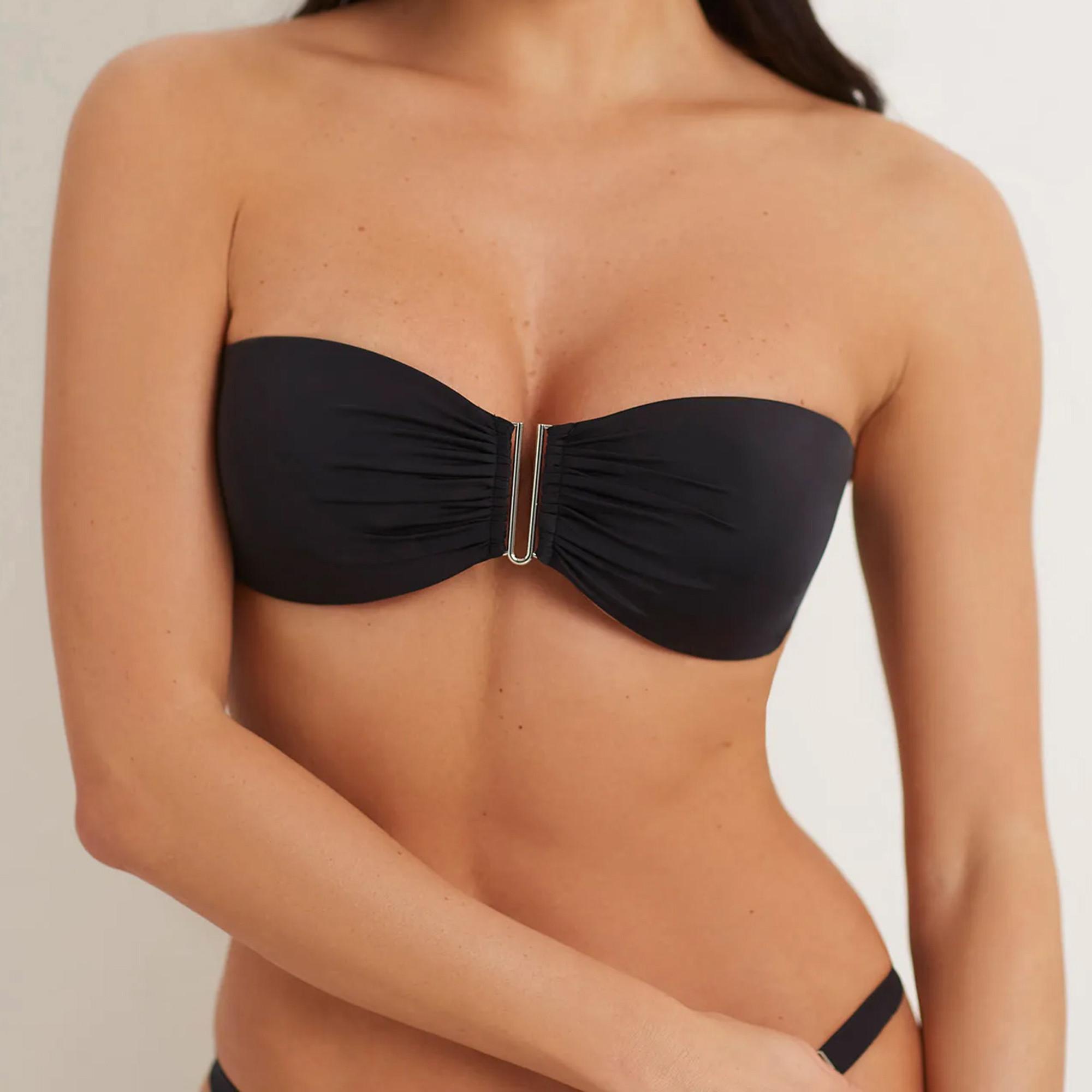 Image of Bikini Oberteil, Bandeau Damen Black 70