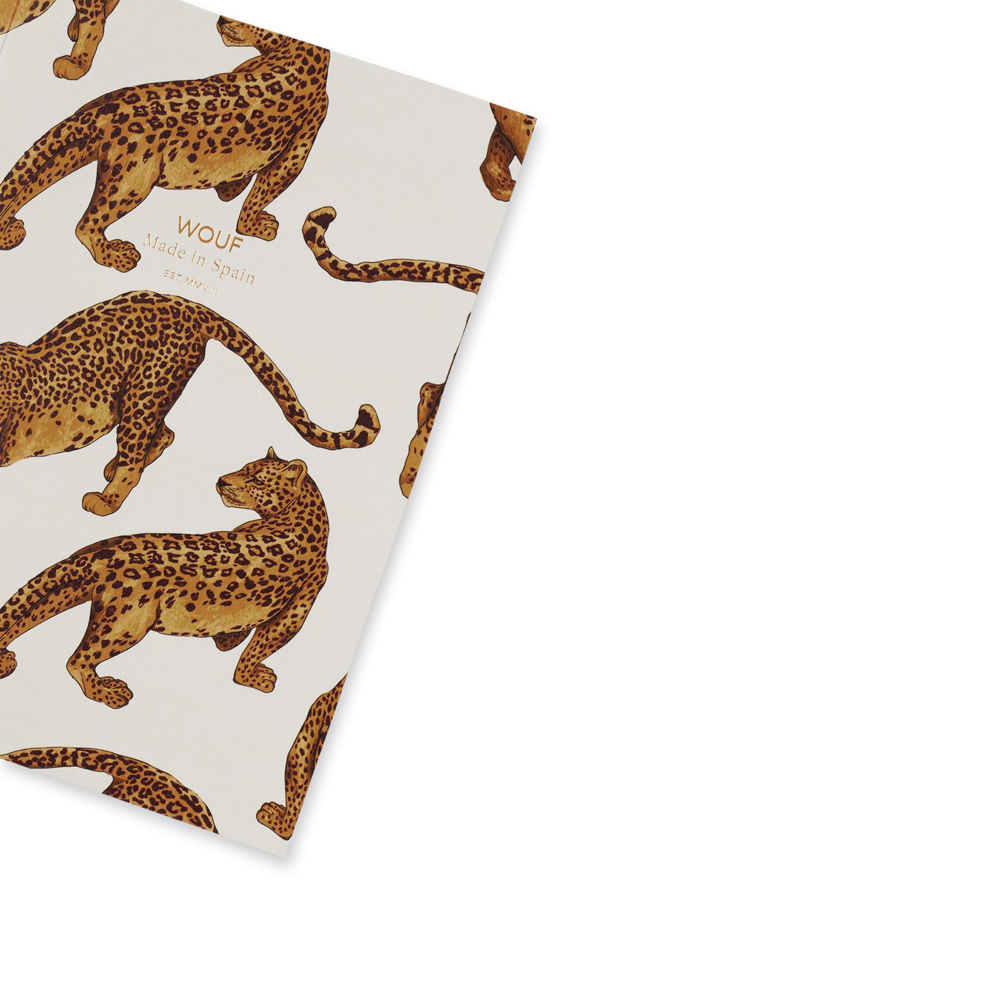 Wouf Notizbuch The Leopard 