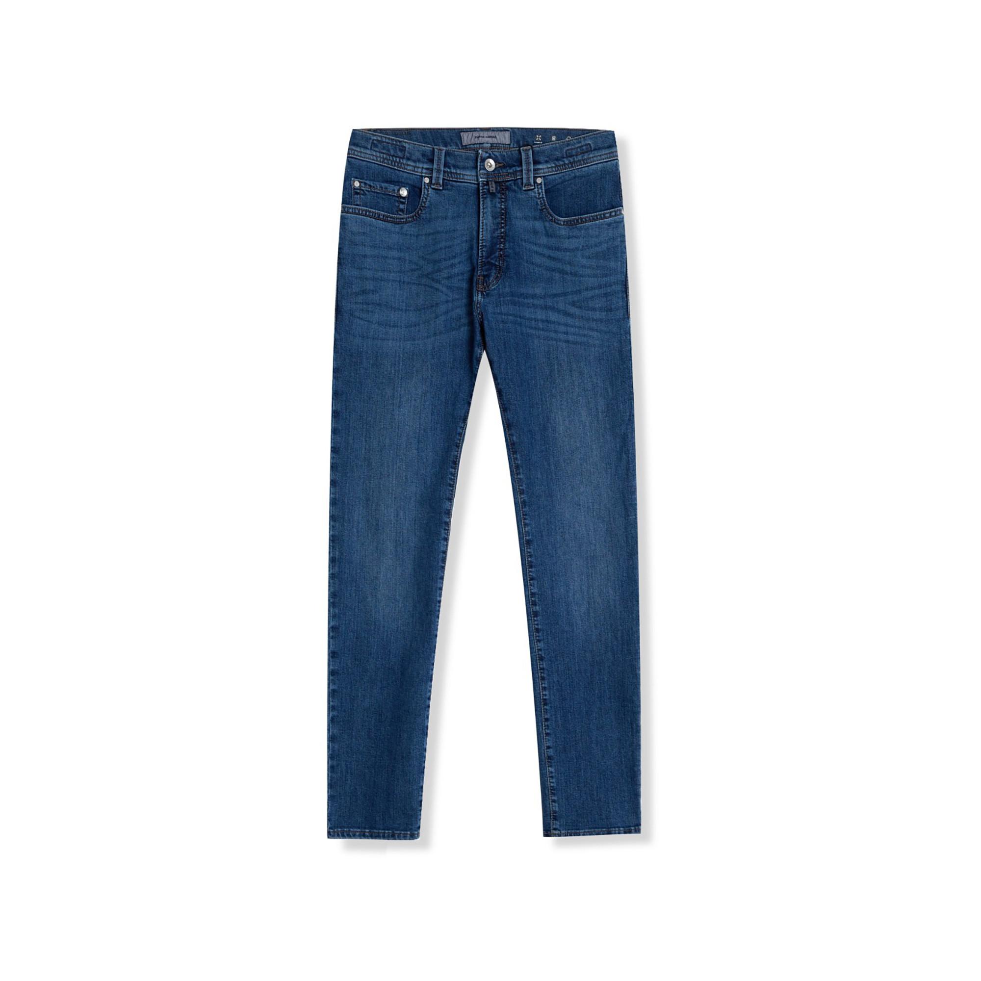 Pantalon Jean Pierre Cardin Taille 38 Femme - Bleu Délavé - Occasion En Très Bon état