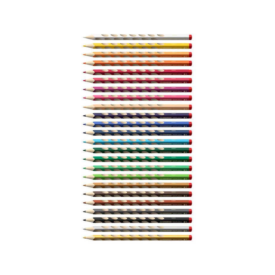 STABILO Farbstifte EASYcolors R, 24er Etui 
