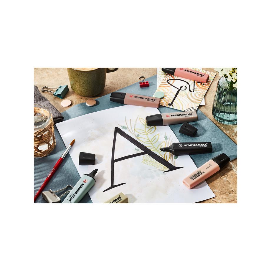 STABILO Set evidenziatori BOSS NatureColors 8er 